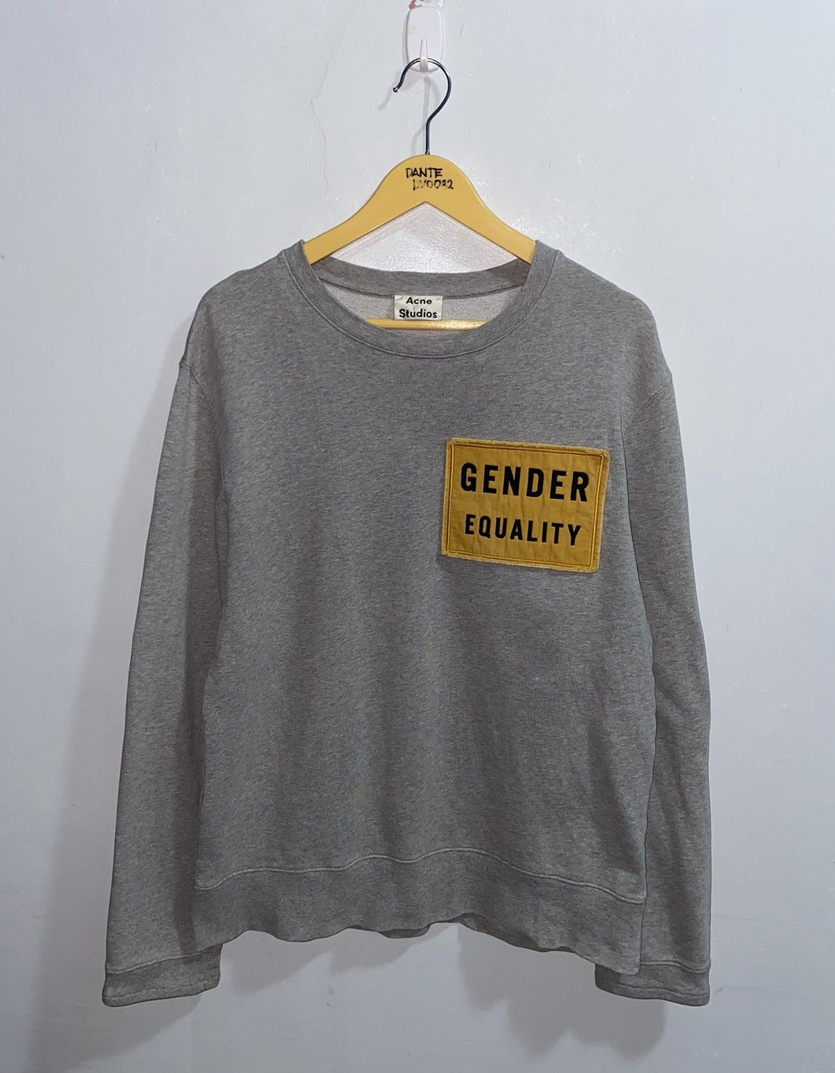 image of Acne Studios Casey Paych Paws15 in Grey, Men's (Size XS)