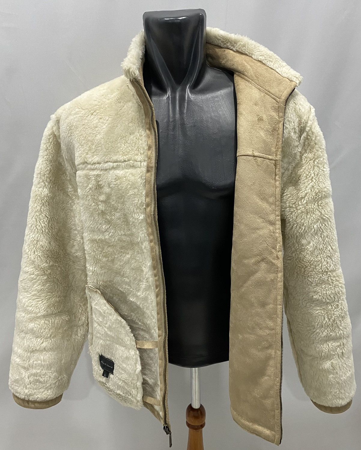 If Six Was Nine × Japanese Brand × Vintage DOCK LAND SUEDE SHERPA INNER JACKET Size US L / EU 52-54 / 3 - 7 Thumbnail