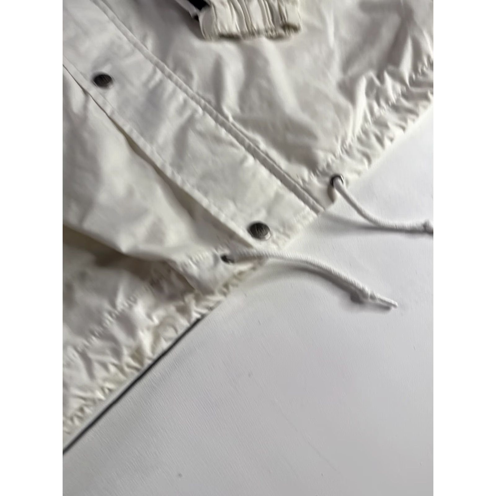 Adidas Adidas Originals 3 Theee Stripes Hoodie Windbreaker Track Jacket Men’s Sz M White Striped Nylon Regular Activewear Mens Size US M / EU 48-50 / 2 - 6 Thumbnail