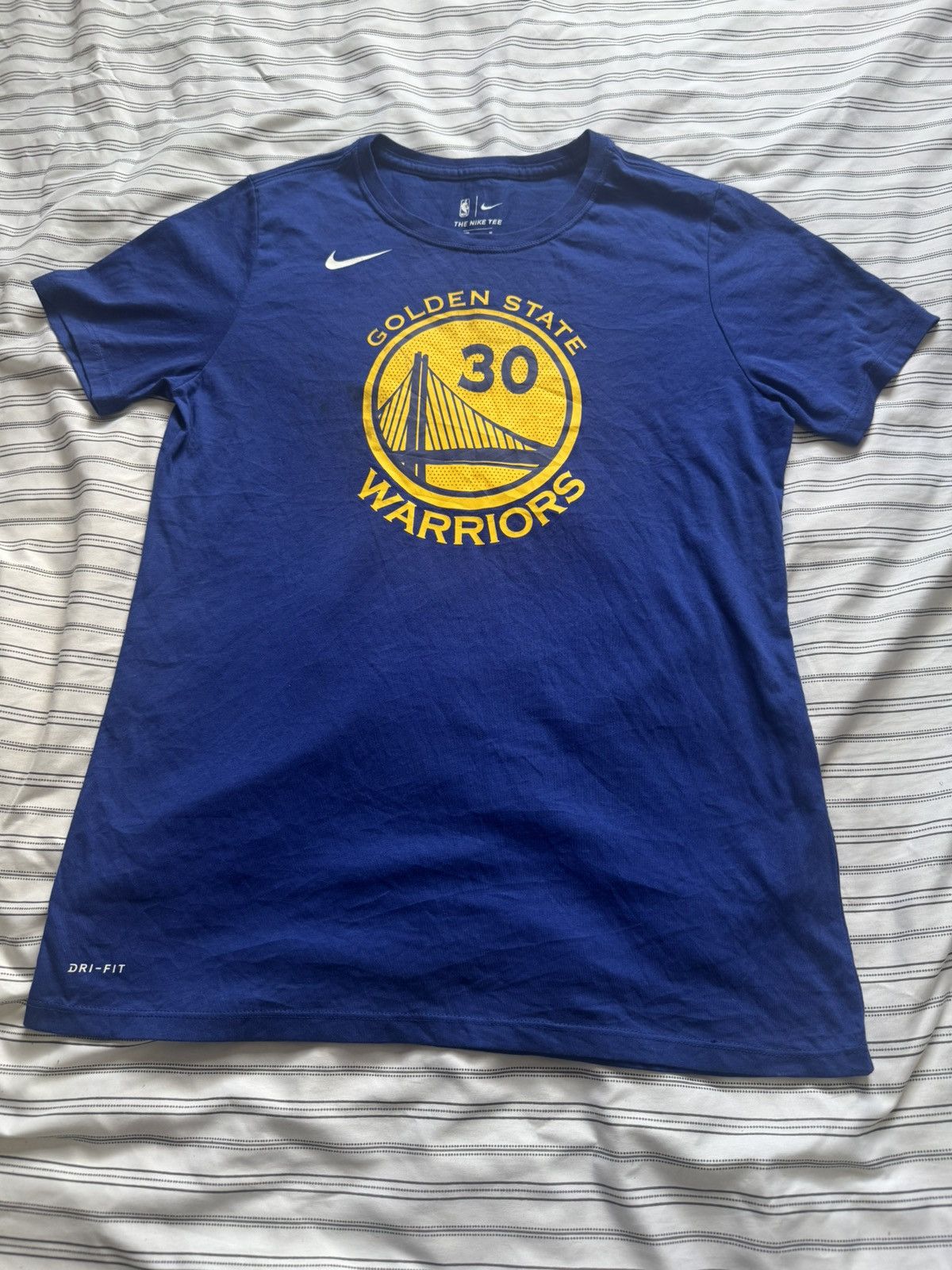 Nike Nike NBA Golden State Warriors Stephen Curry Shirt Size M Size US M / EU 48-50 / 2 - 2 Thumbnail