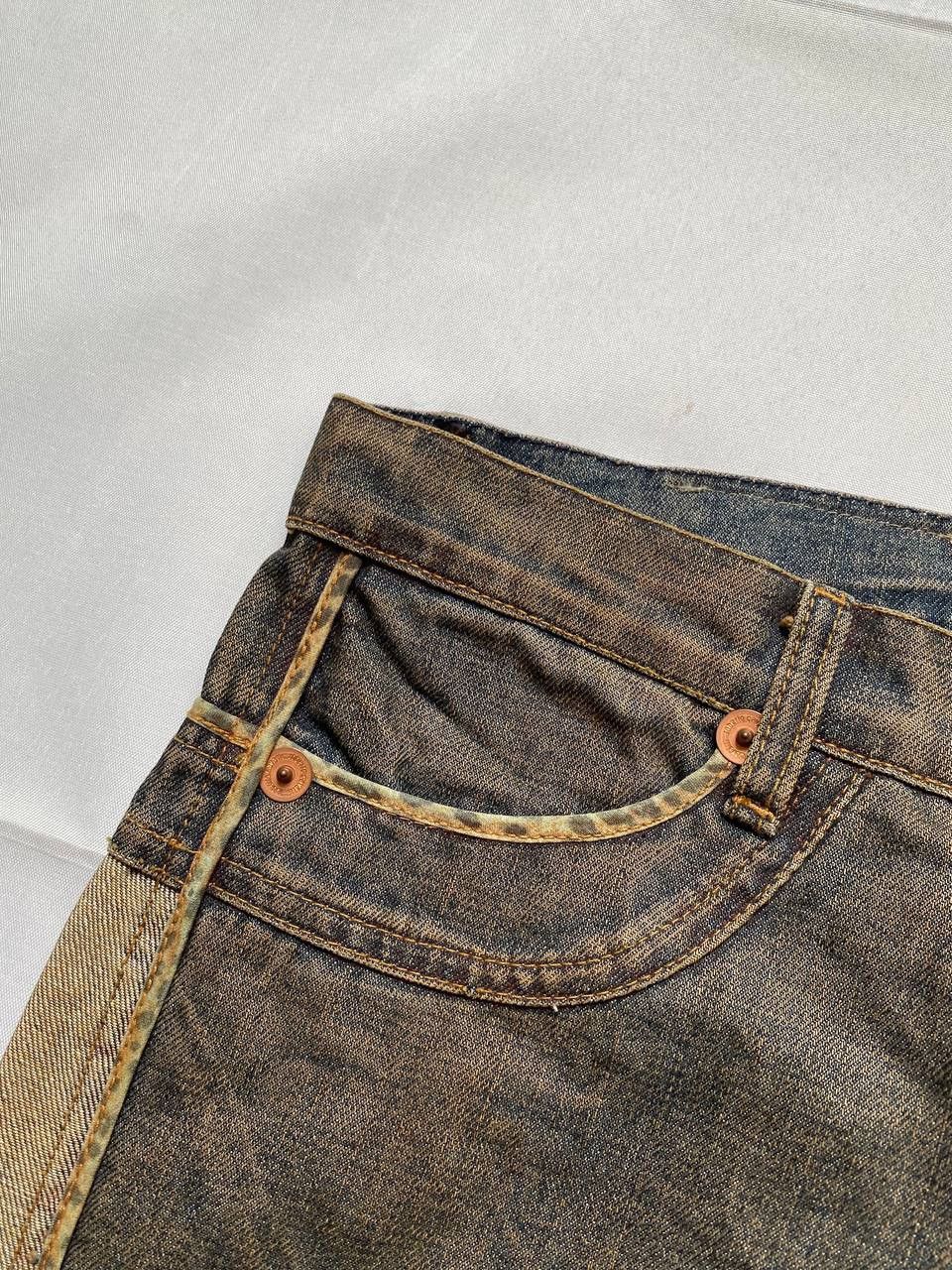 Designer × Roberto Cavalli × Vintage Roberto Cavalli Angels Women’s Y2K brand new Denim Jeans Size 28" / US 6 / IT 42 - 14 Thumbnail