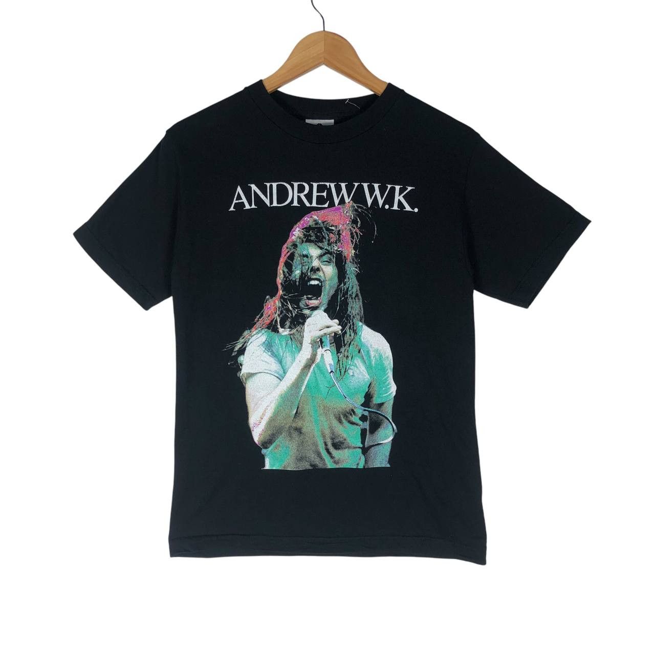 Band Tees × Vintage Vintage Andrew W.K Men T-Shirt Size US S / EU 44-46 / 1 - 1 Thumbnail