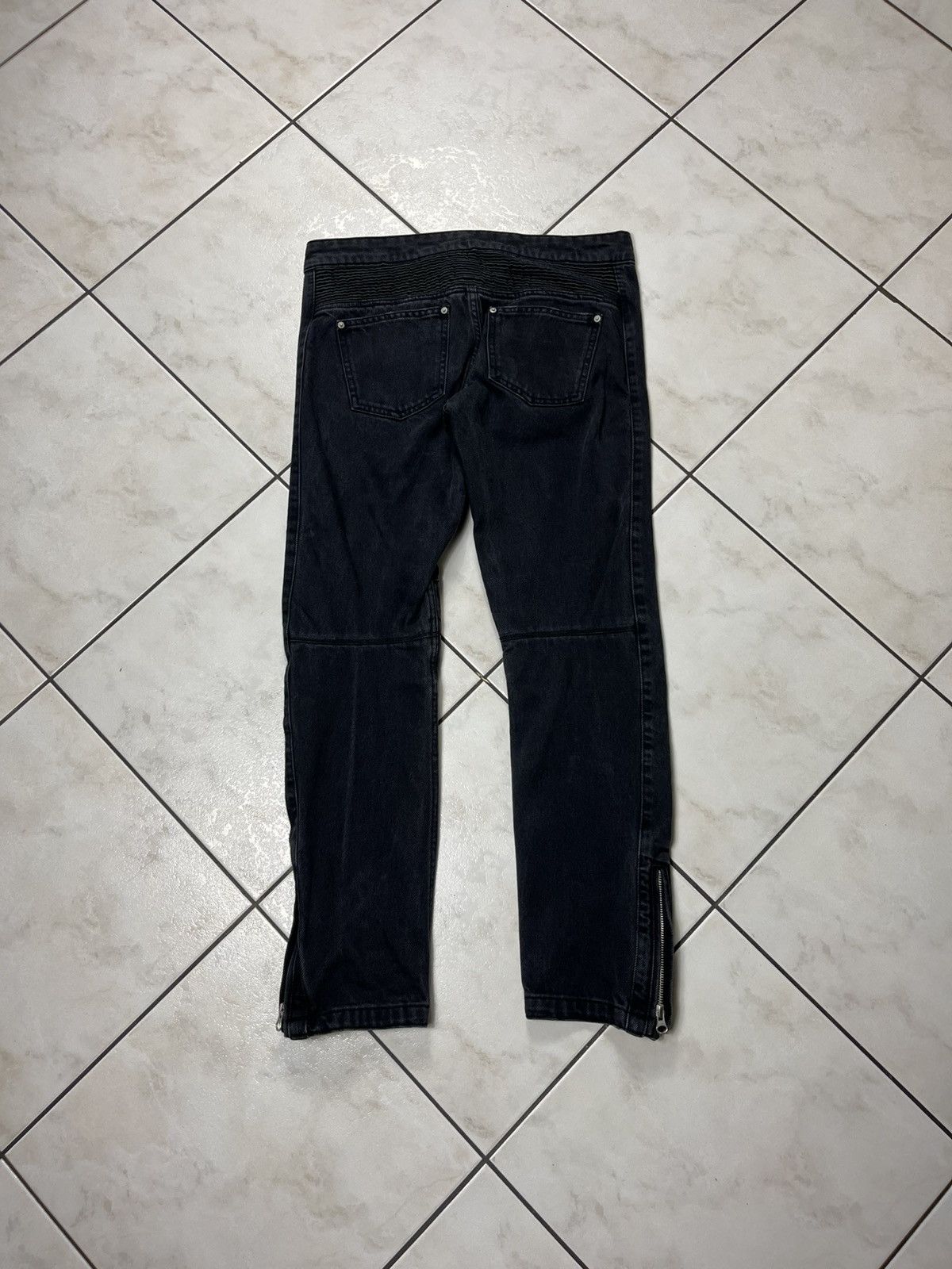 H&M × Isabel Marant × Isabel Marant Etoile Isabel Marant Pour H&M biker washed denim jeans zip pants Size US 28 / EU 44 - 13 Thumbnail