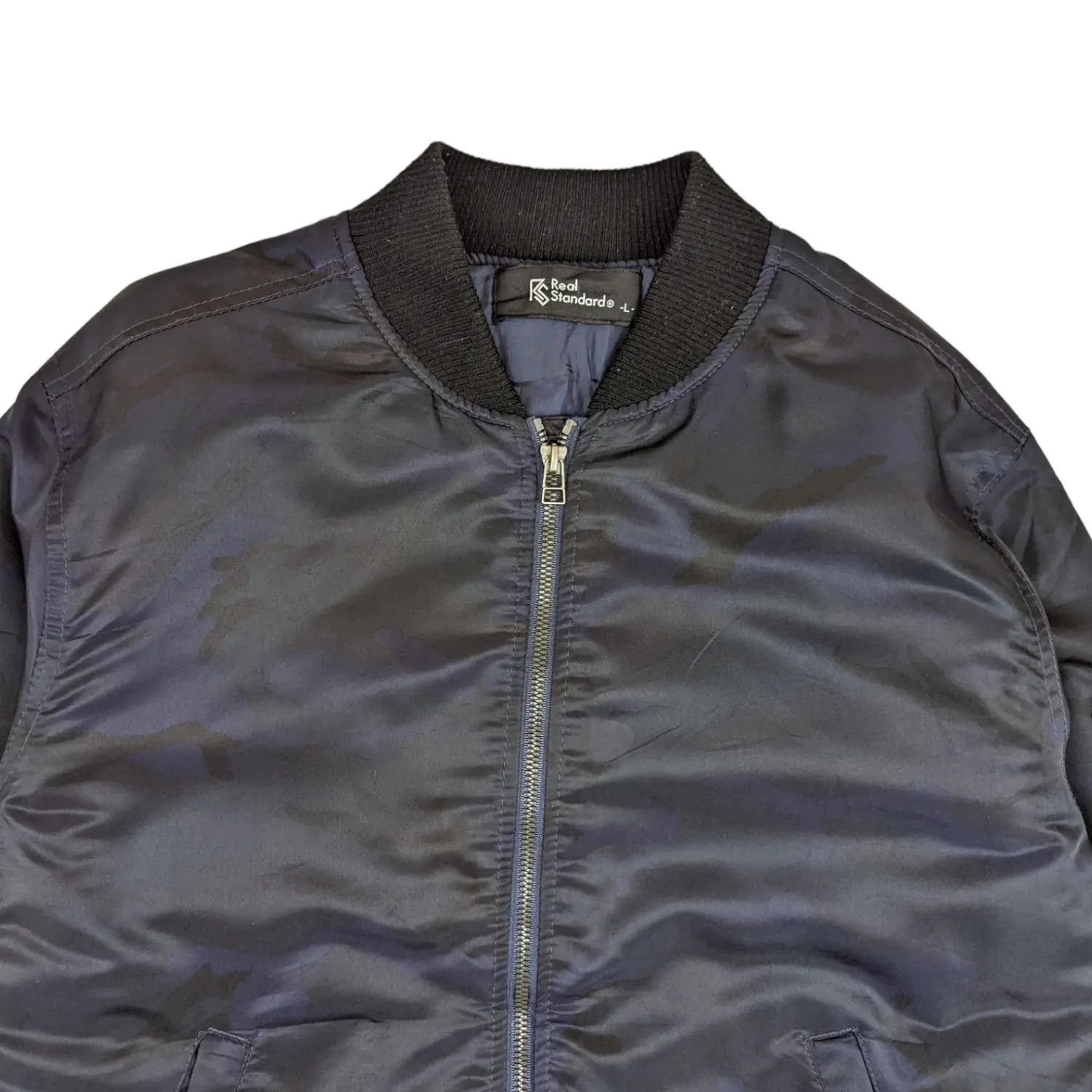 Japanese Brand Japan REAL STANDARD Camouflage Bomber Style Jacket Size US M / EU 48-50 / 2 - 4 Thumbnail