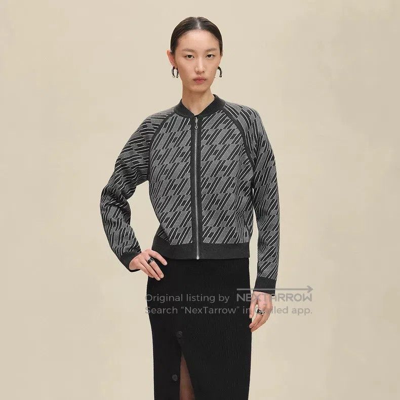 Hermes Hermes New Fall/Winter Women's Double-sided Open Cardigan, Size XS / US 0-2 / IT 36-38 - 3 Thumbnail