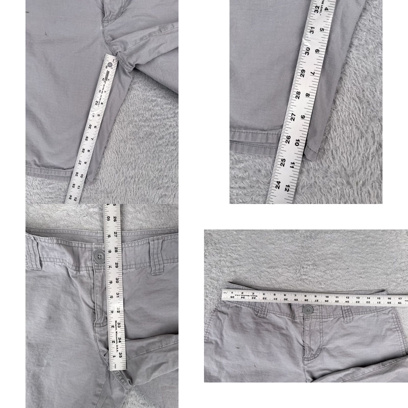 The North Face The North Face Shorts Womens 8 L Gray Cargo Ripstop Hike Camp Fishing 32x11 Size 30" / US 8 / IT 44 - 8 Thumbnail