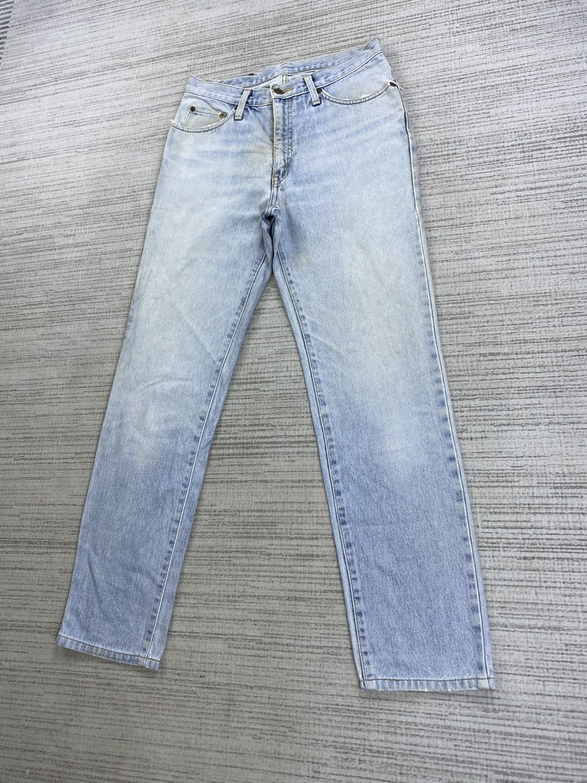 Edwin × Japanese Brand × Vintage Vintage Edwin Light Blue Straight Cut Denim Pants Size US 28 / EU 44 - 4 Thumbnail