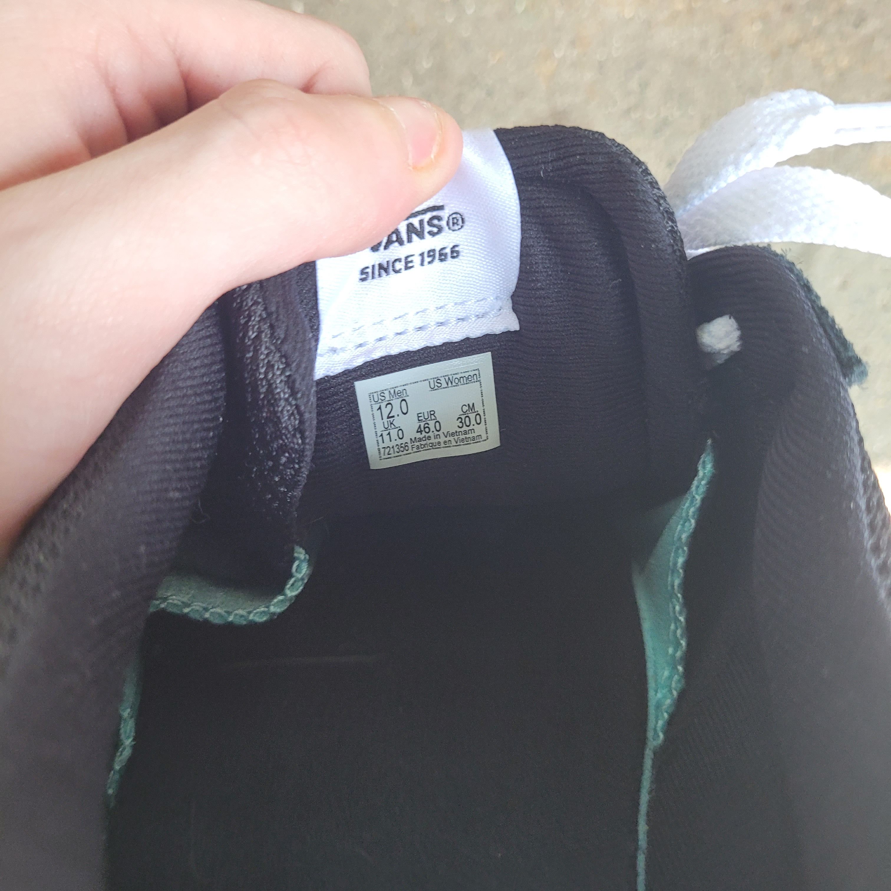 Vans Cruze Too CC Vans Low Top Sneakers (Staple) Black/White Size US 12 / EU 45 - 3 Thumbnail