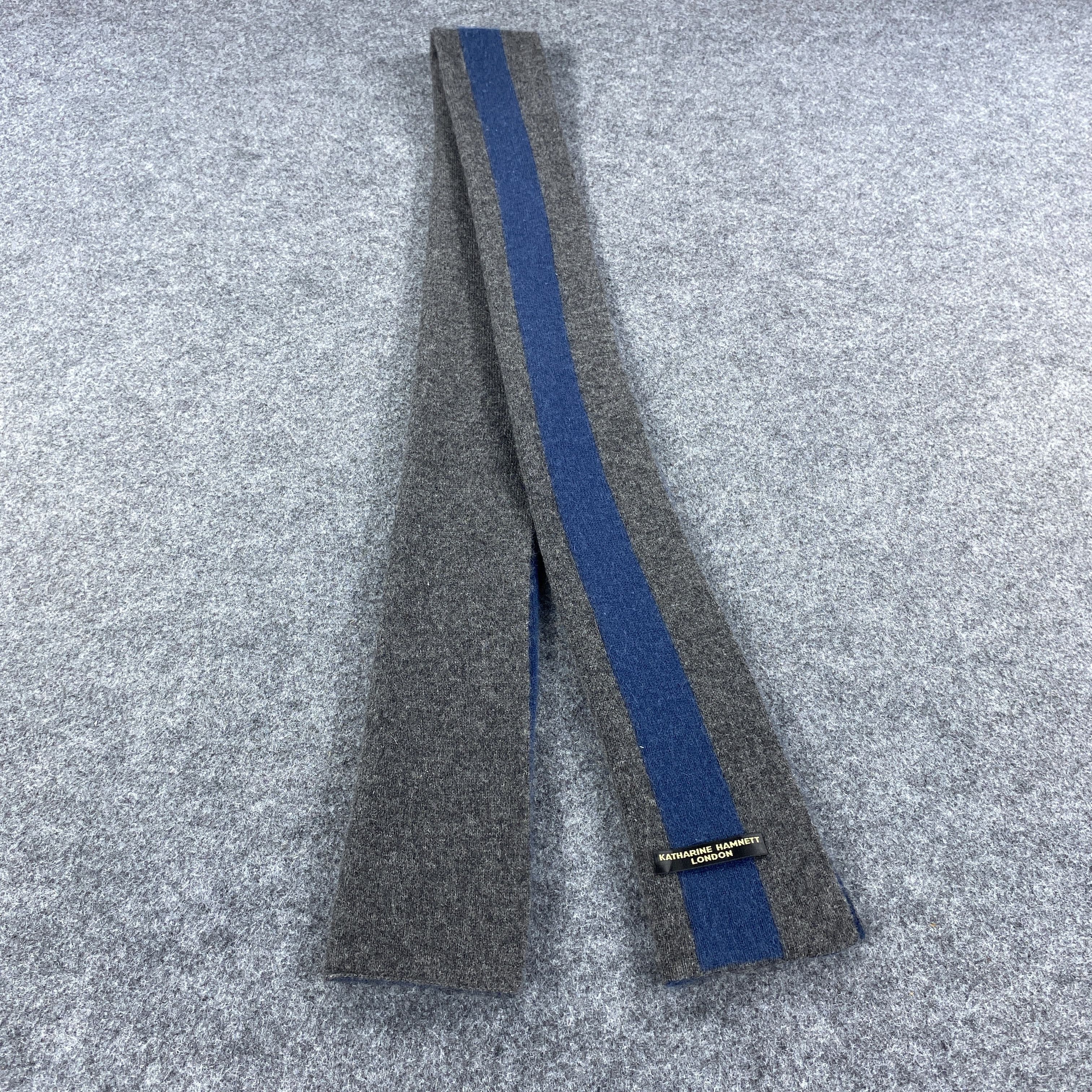 Katharine Hamnett London × Vintage GF10415 Katharine Hamnett London Scarf Neck Wear Muffler Size ONE SIZE - 1 Thumbnail
