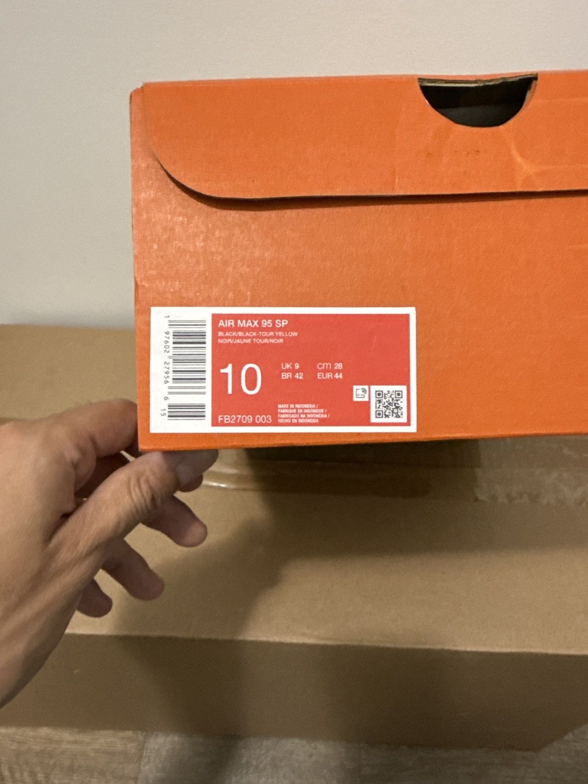 Nike Nike x Corteiz Air Max 95 Honey Black Size US 10 / EU 43 - 10 Thumbnail