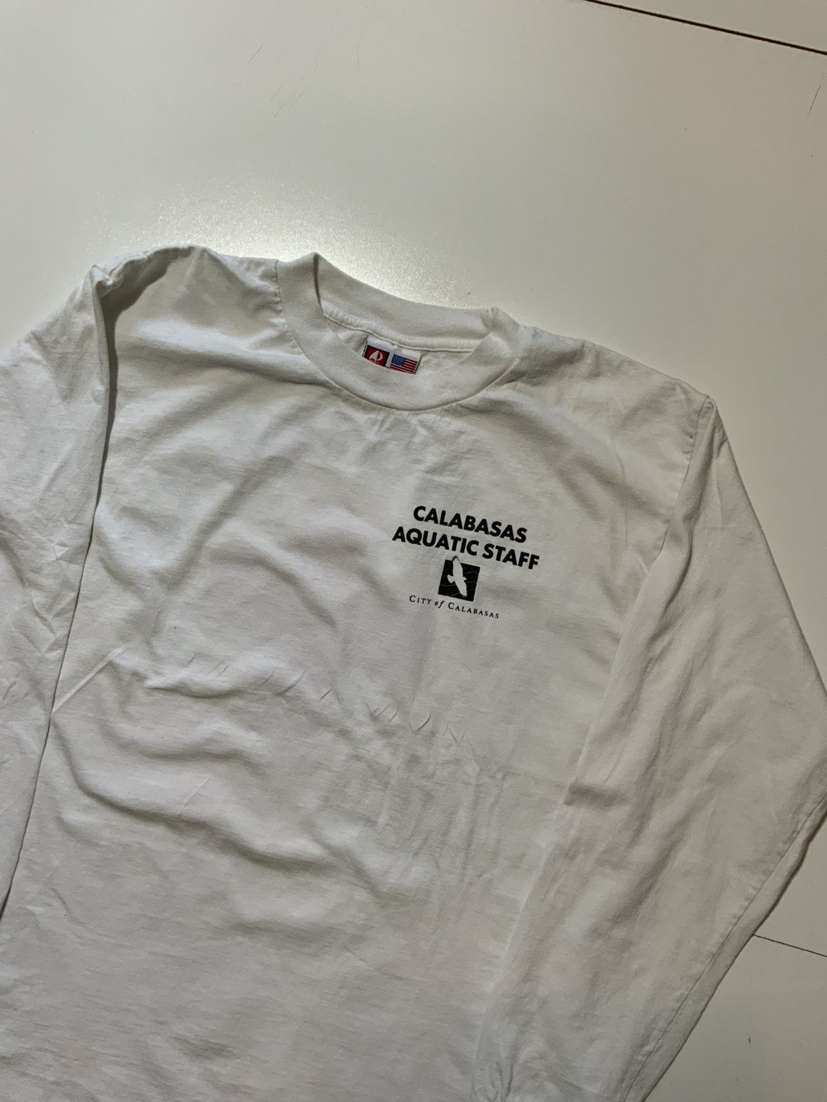 Other Calabasas Aquatic Staff City Lifeguard Swimming T-Shirt Size US M / EU 48-50 / 2 - 4 Thumbnail