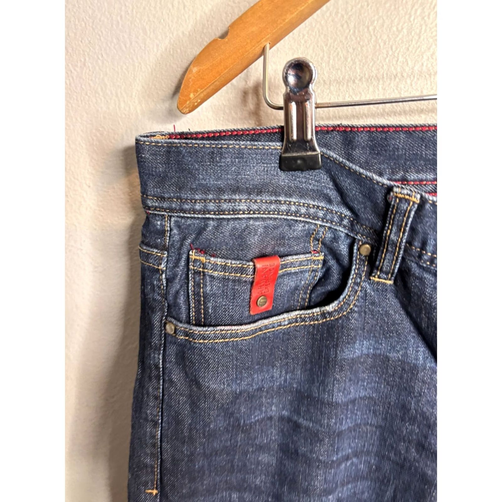 Armani Exchange Armani Exchange Jeans Men’s J13 Slim Denim Indigo Blue 31 5854 Slim Fit City Logo USA Size US 31 - 3 Thumbnail