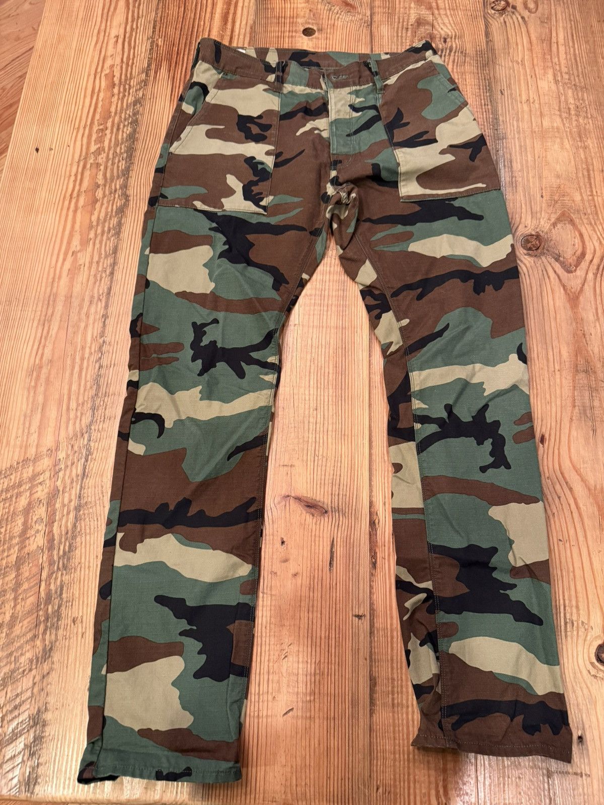 Shockoe Atelier Shockoe Atelier Fatigue Camo pants 32 Size US 32 / EU 48 - 1 Thumbnail