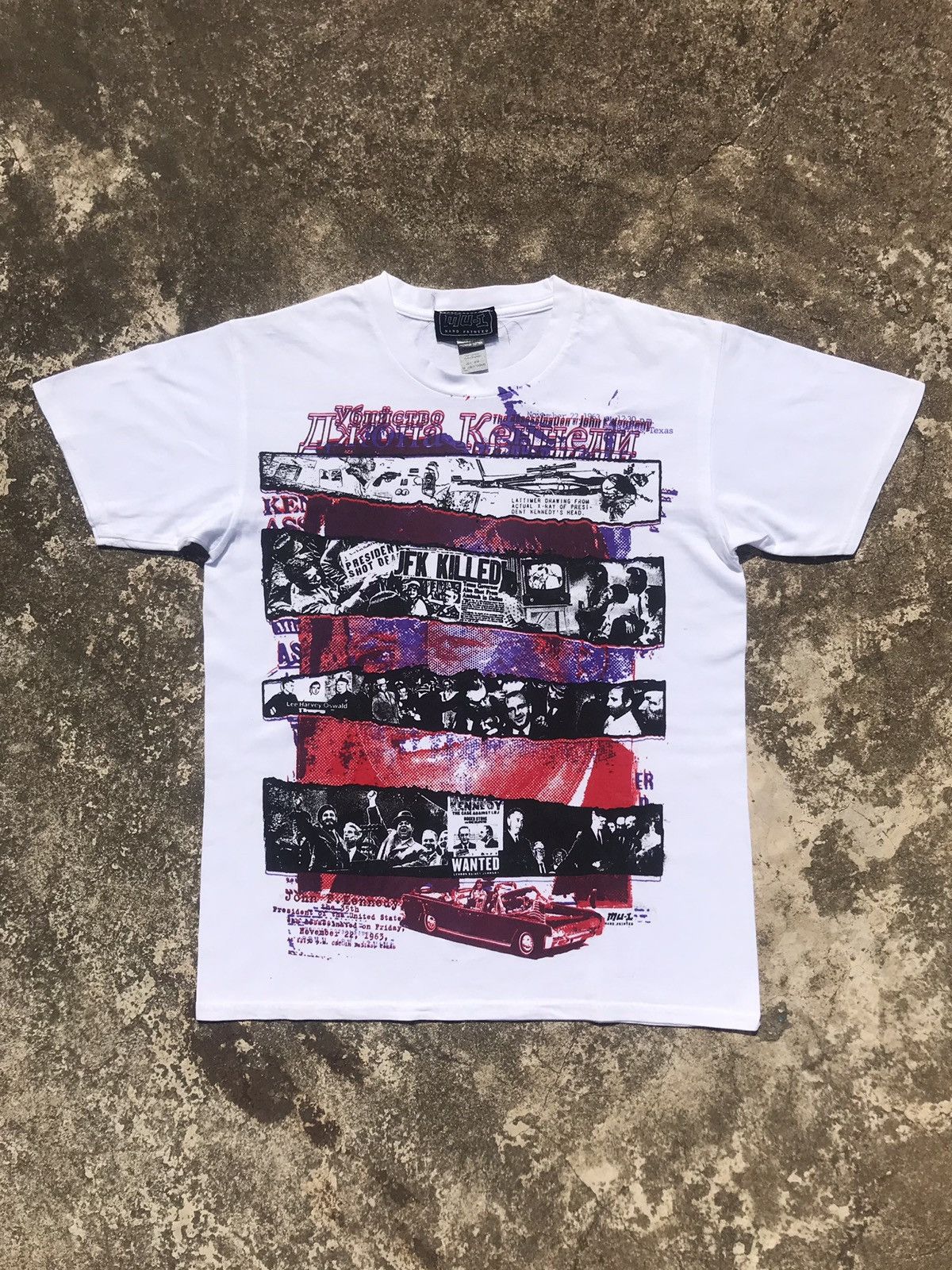 Other Dead Kennedys JFK Killed Hand Printed T Shirt Size US M / EU 48-50 / 2 - 1 Thumbnail