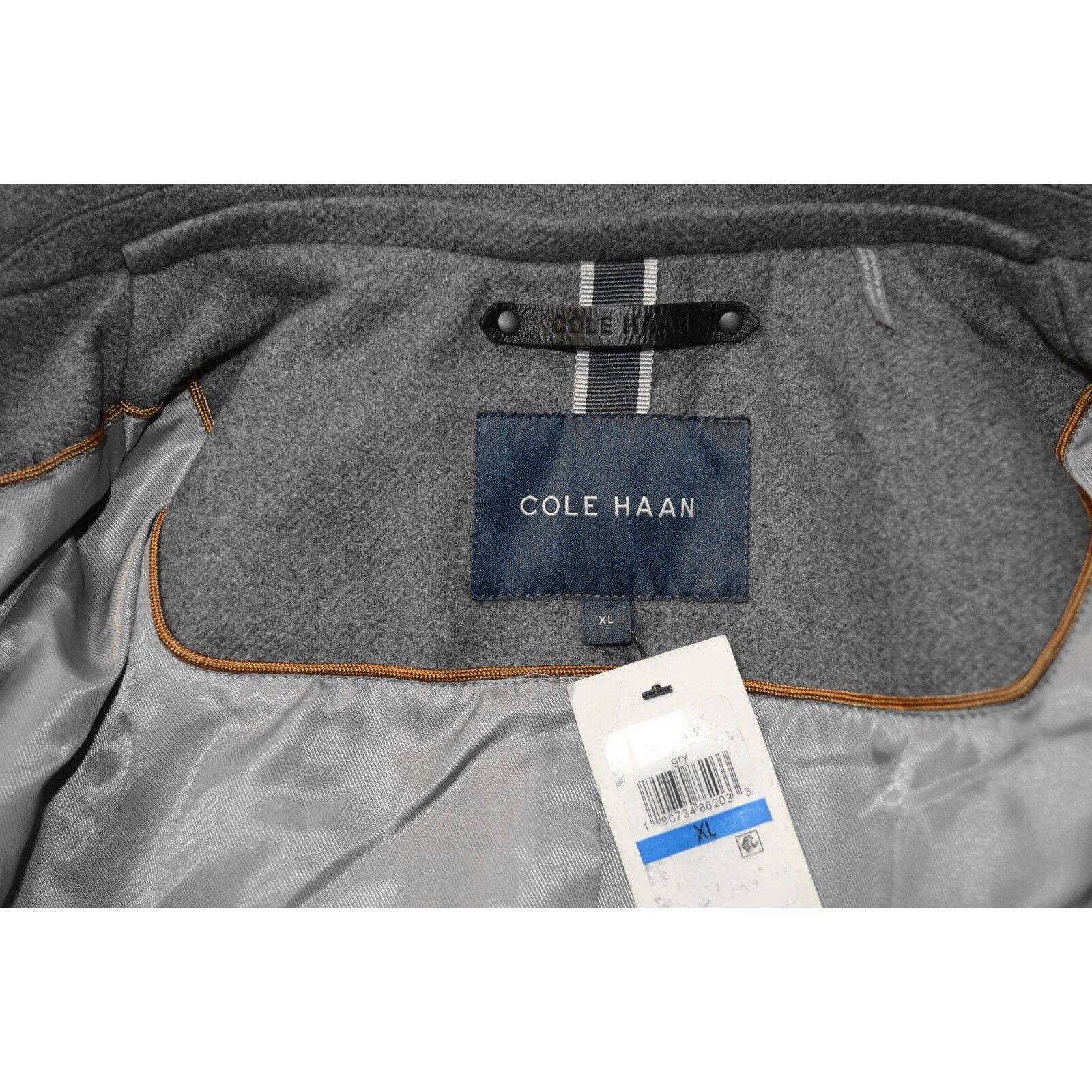 Cole Haan D0 NEW COLE HAAN Grey Wool Hidden Button Coat Size XL Size US XL / EU 56 / 4 - 5 Thumbnail