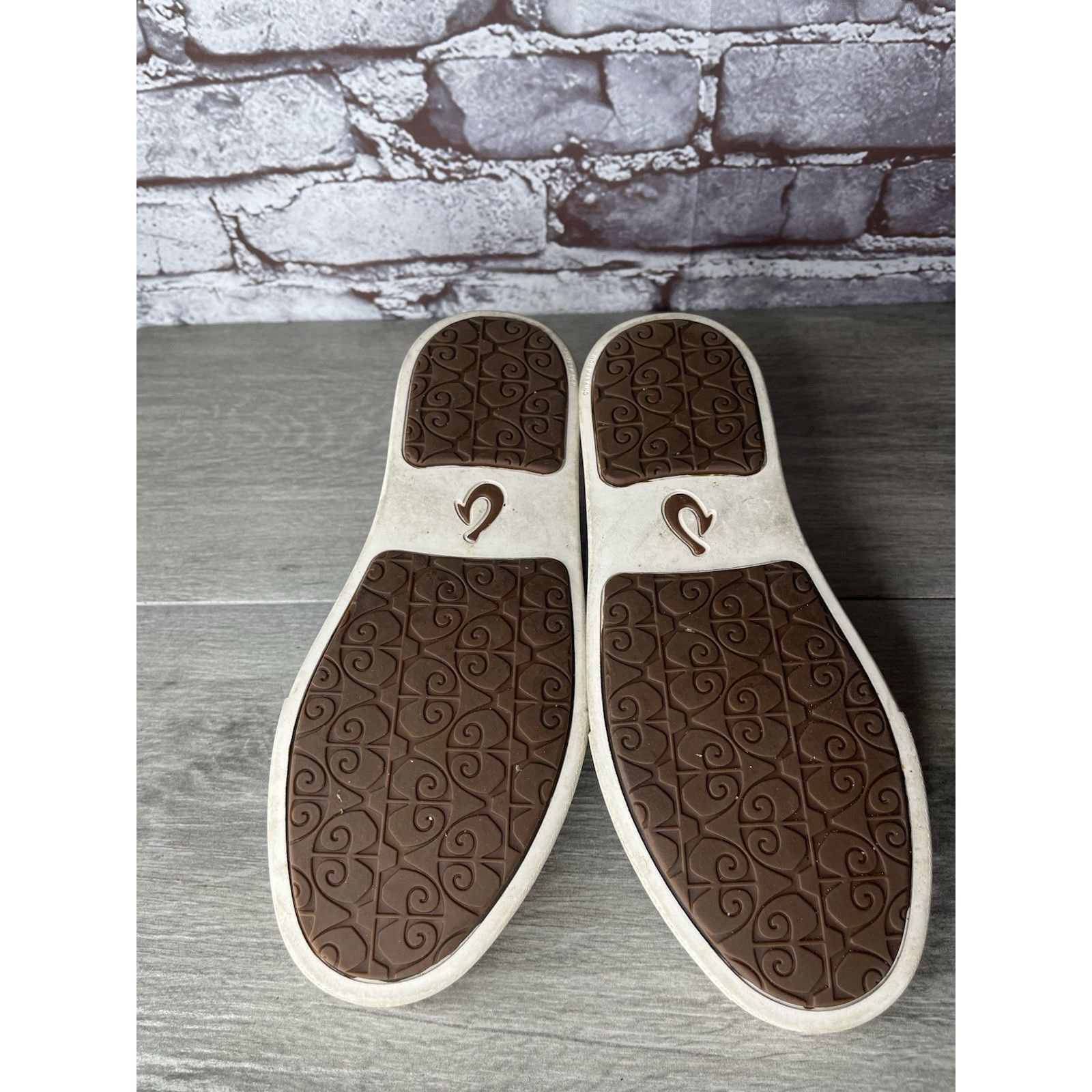 Olukai OluKai Pehuea Slip On Loafers Clay Brown Mesh Beach Shoes Wo Size US 6 / IT 36 - 19 Thumbnail