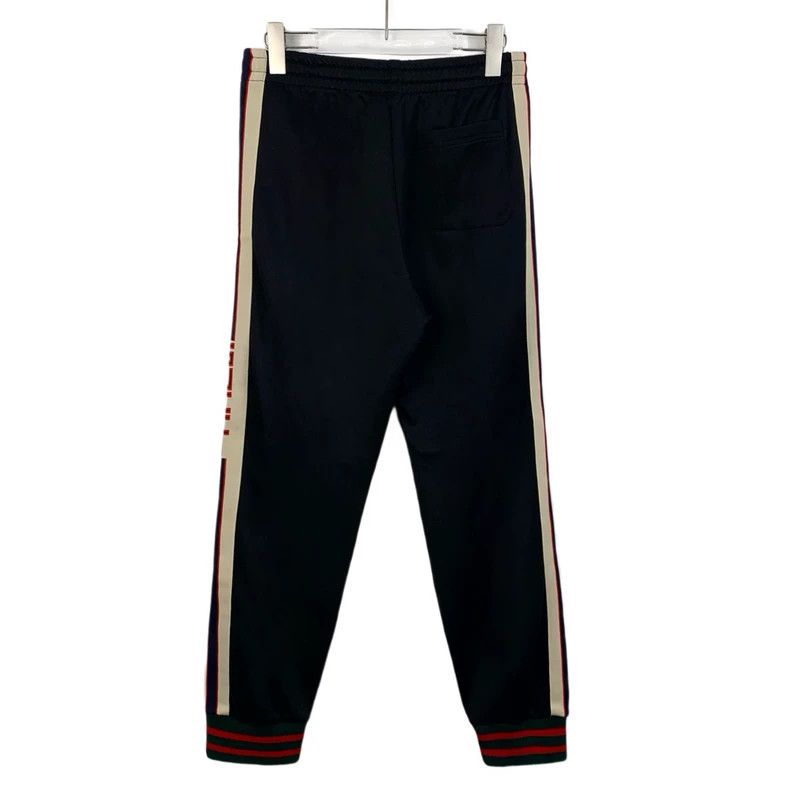 Gucci Gucci Size XS Black side logo letter stripe drawstring cas Size US 26 / EU 42 - 2 Thumbnail