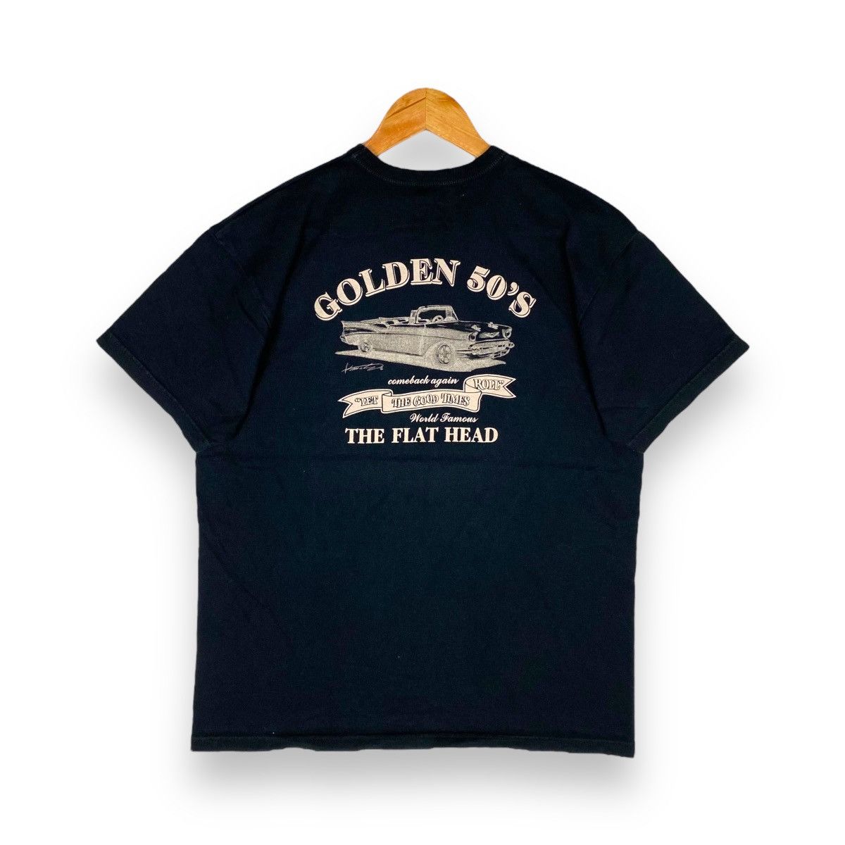 The Flat Head THE FLAT HEAD Black Mint Tee Size US M / EU 48-50 / 2 - 1 Thumbnail