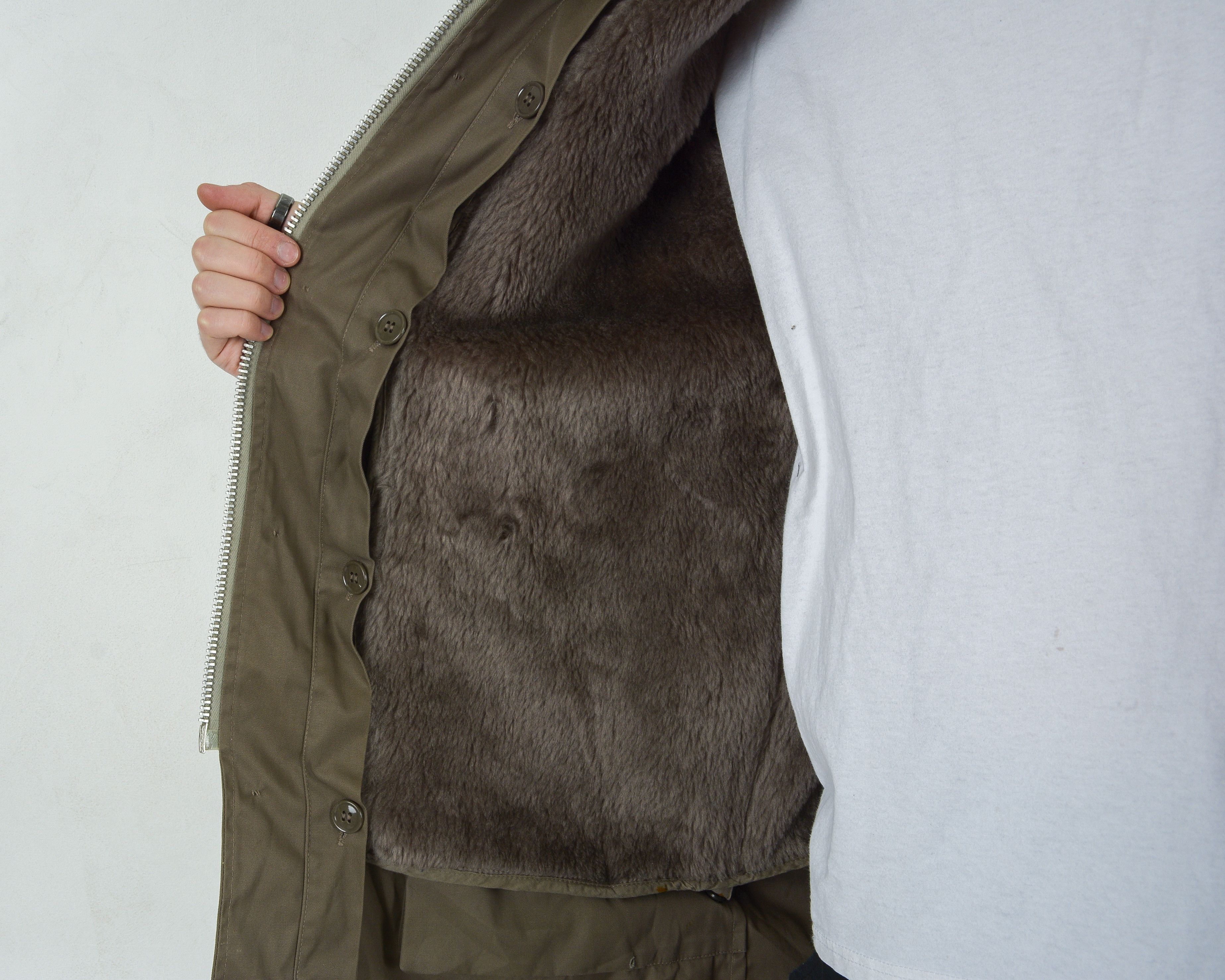 Other German Army Men 3XL Jacket Parka 2in1 Coat Faux Sherpa EU 58 Size US XXL / EU 58 / 5 - 4 Thumbnail