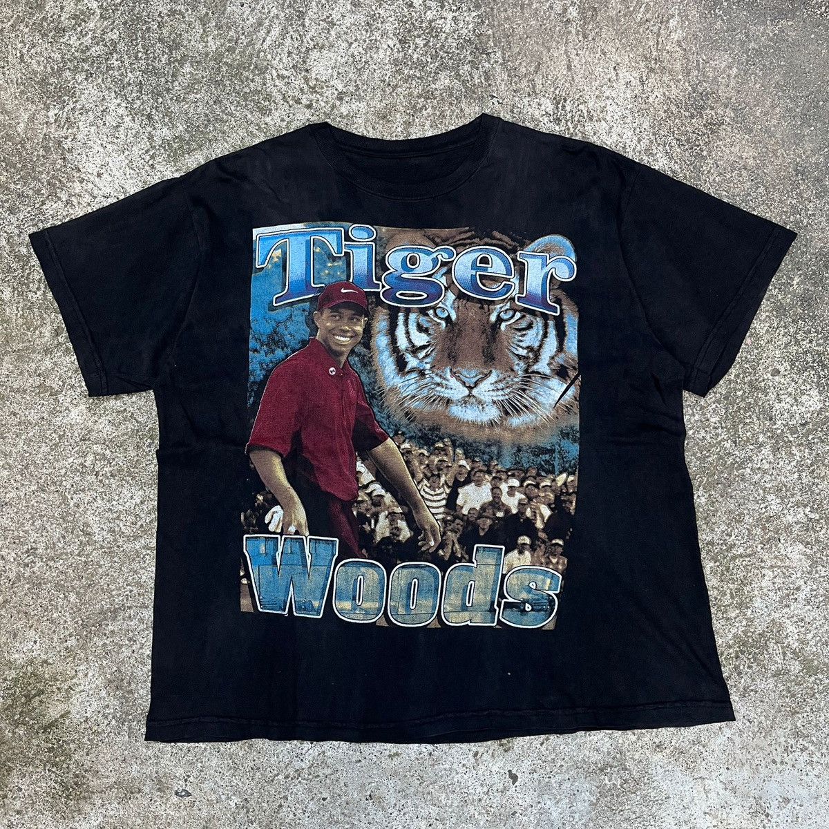 Vintage Rap tee tiger woods Size US XL / EU 56 / 4 - 1 Thumbnail