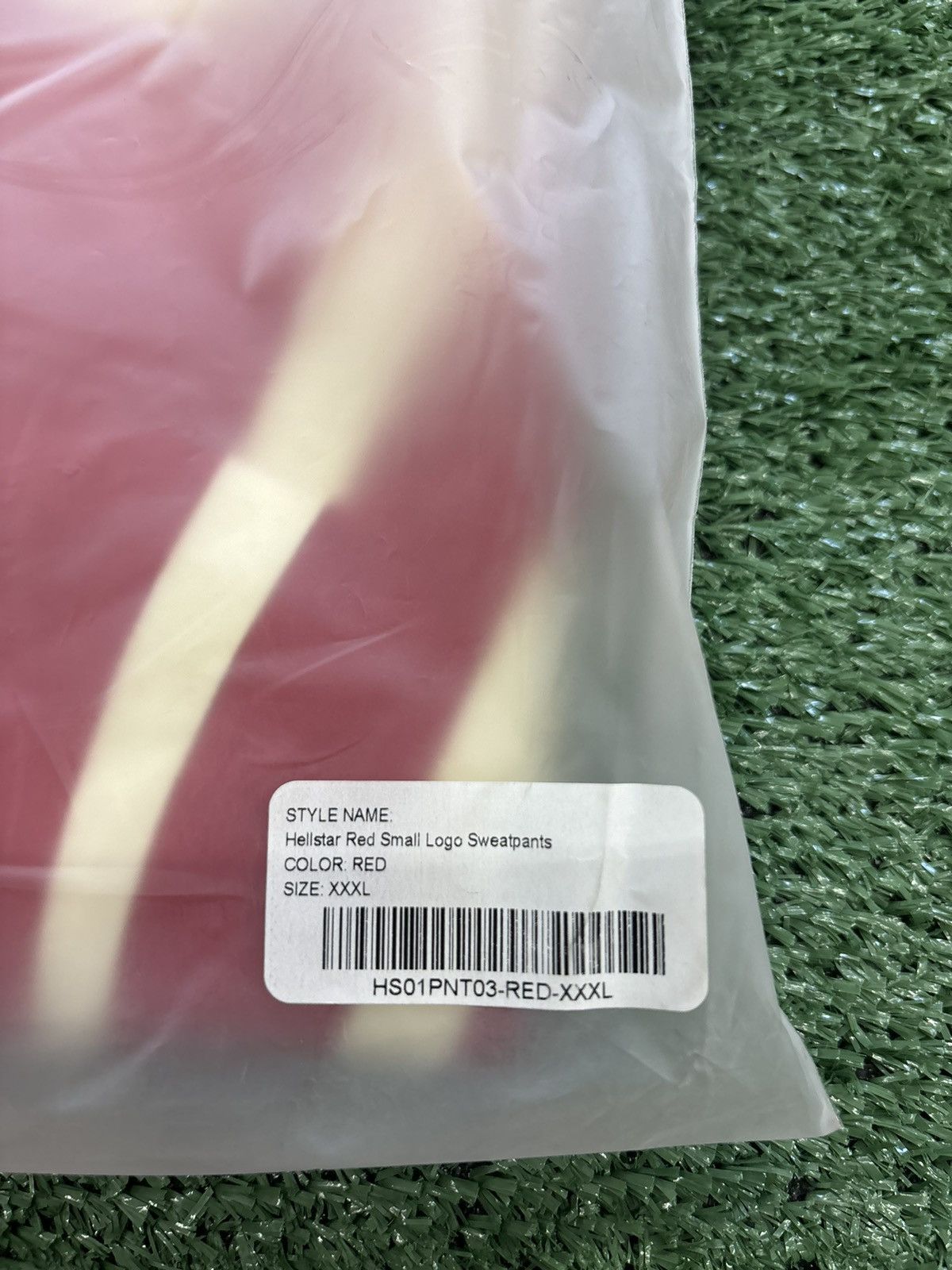 HELLSTAR Hellstar Red Sports Sweats Size US 37 - 2 Thumbnail