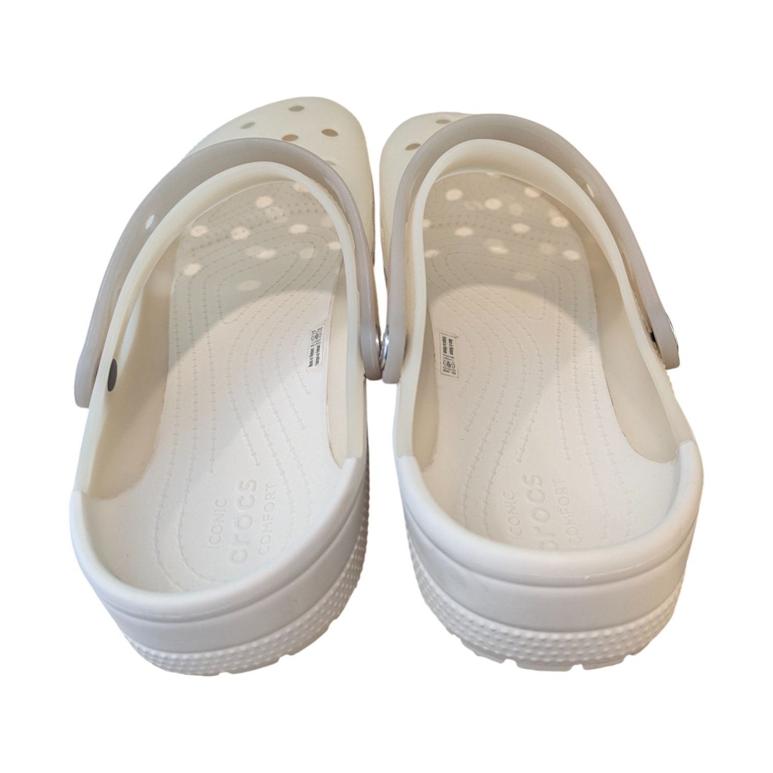 Crocs Crocs Frosted Backstrap Clog Slip On Shoes Size W11 M9 Size US 11 / IT 41 - 3 Thumbnail