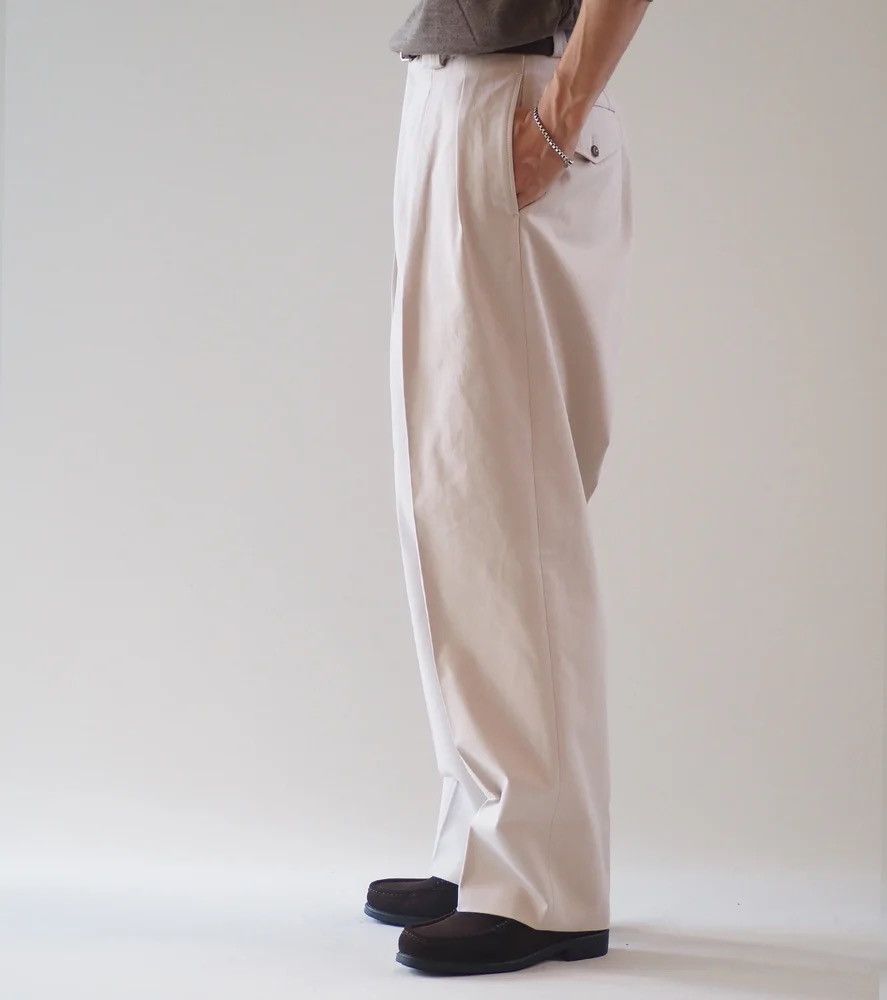 MAATEE & SONS AMERICAN TROUSER "LAURENCE" BAGGY CLOTH Size US 32 / EU 48 - 4 Thumbnail