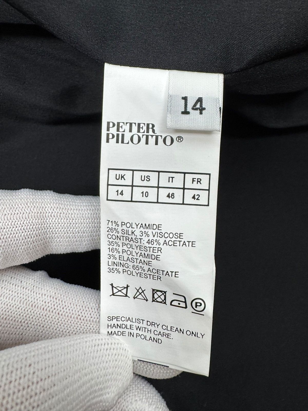 Peter Pilotto Peter Pilotto Patterned Dress Multicolor Polyester Silk 14 Size L / US 10 / IT 46 - 12 Thumbnail