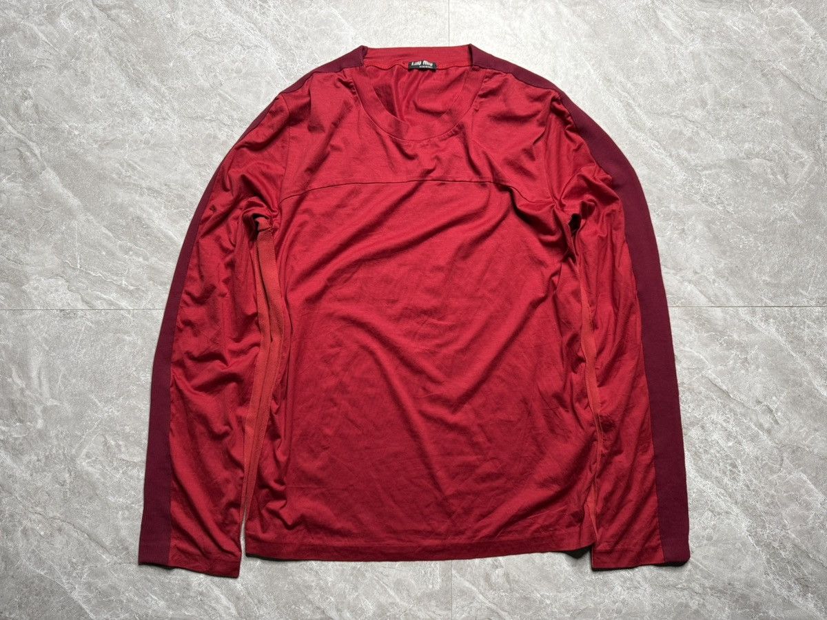 Miu Miu Miu miu S/S 07 Elastic Jersey Cotton Top Size US M / EU 48-50 / 2 - 1 Thumbnail
