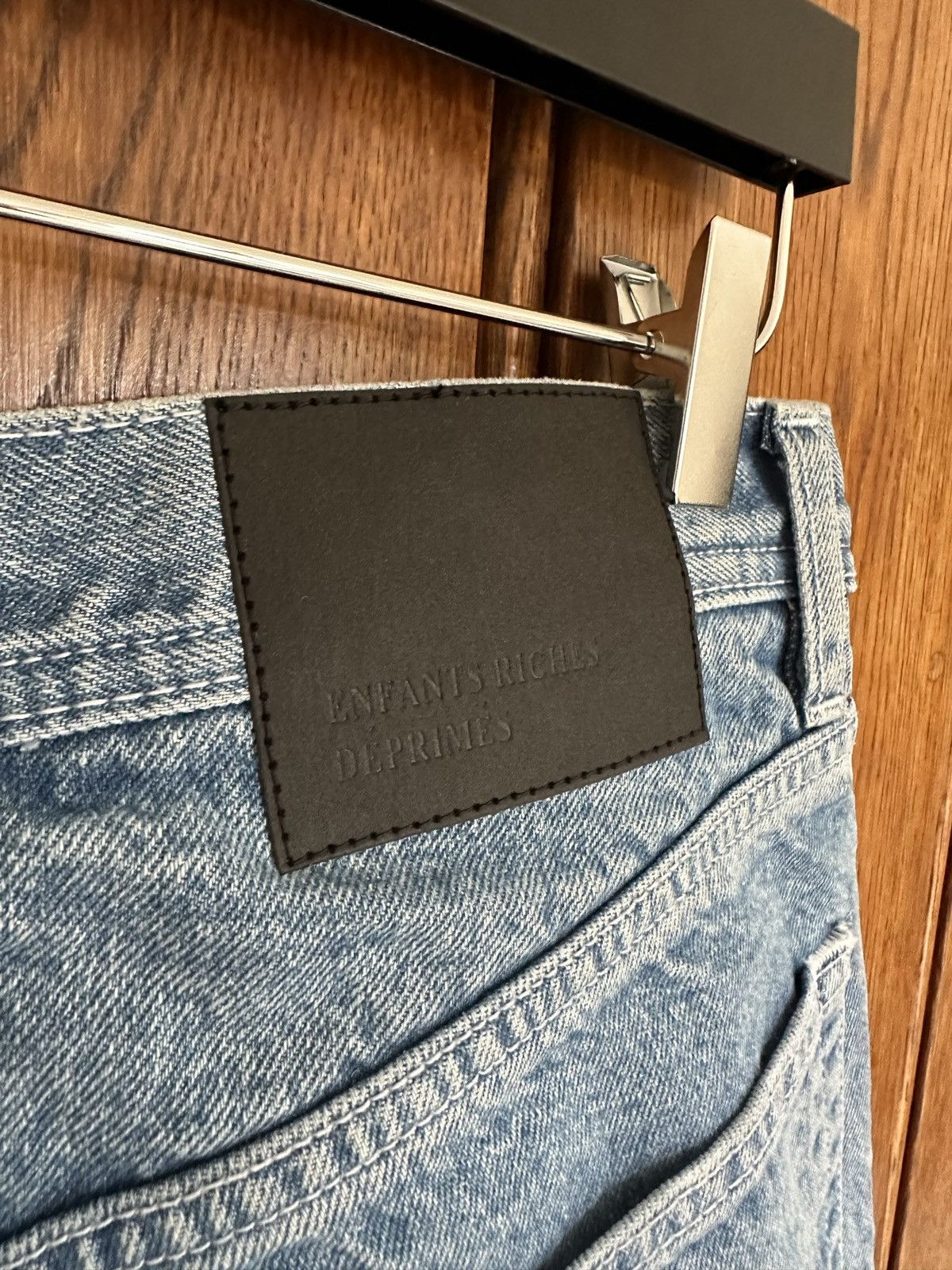 Enfants Riches Deprimes Enfants Riches Déprimés leather denim carpenter denim jeans Size US 28 / EU 44 - 24 Thumbnail