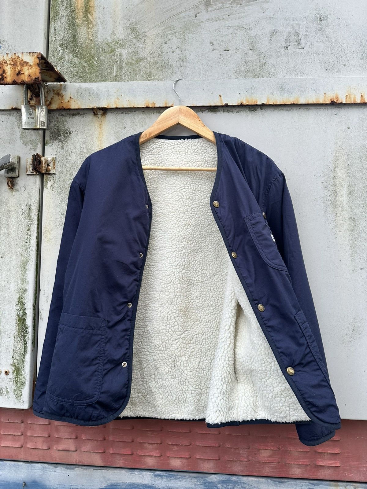 Lee 👹Lee Union Made Fleece Lined Utility Jacket Size US S / EU 44-46 / 1 - 8 Thumbnail