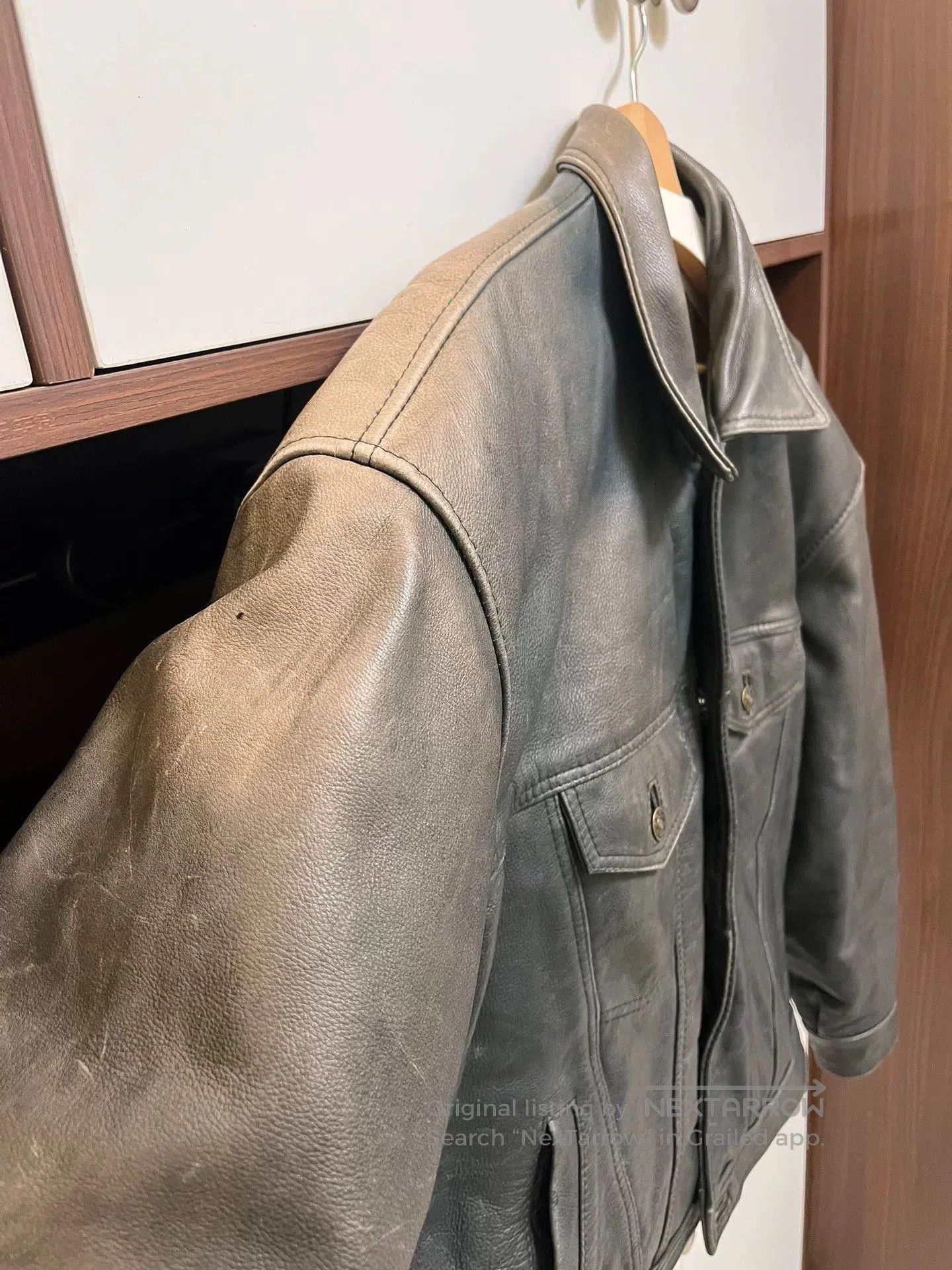 Vintage Vintage Leather Jacket. Size US M / EU 48-50 / 2 - 7 Thumbnail