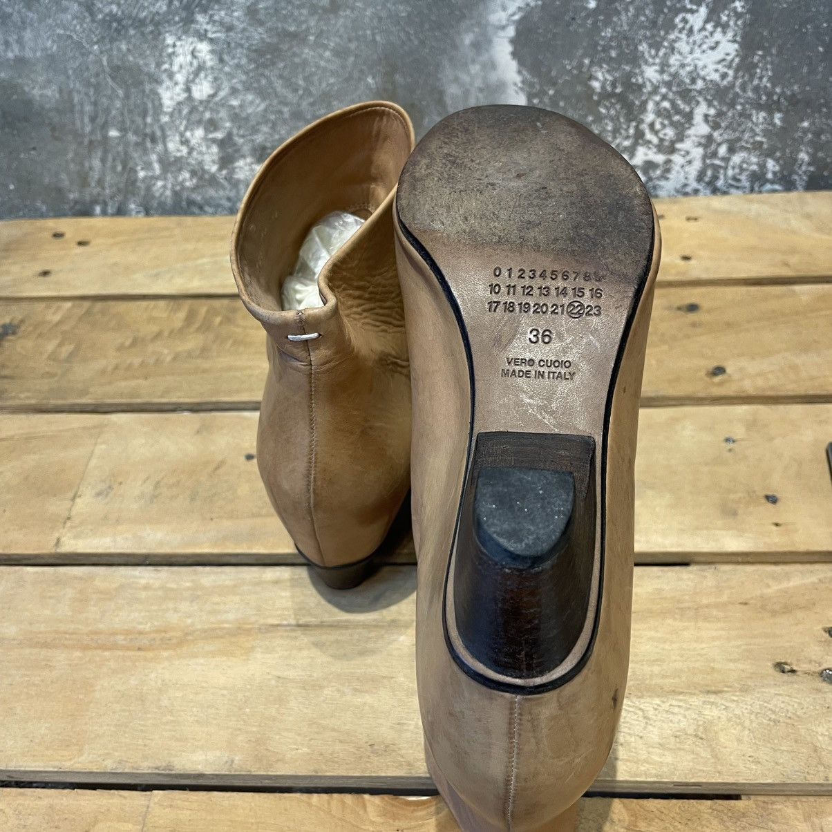 Maison Margiela Maison Martin Margiela Open Toe Peep Ankle Boots Size US 6 / IT 36 - 7 Thumbnail