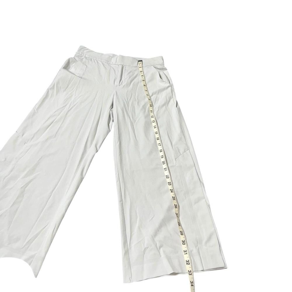 Designer Athleta Tribeca Crop Pant Tern Grey Size 2 Wide Leg Size 26" / US 2 / IT 38 - 5 Thumbnail
