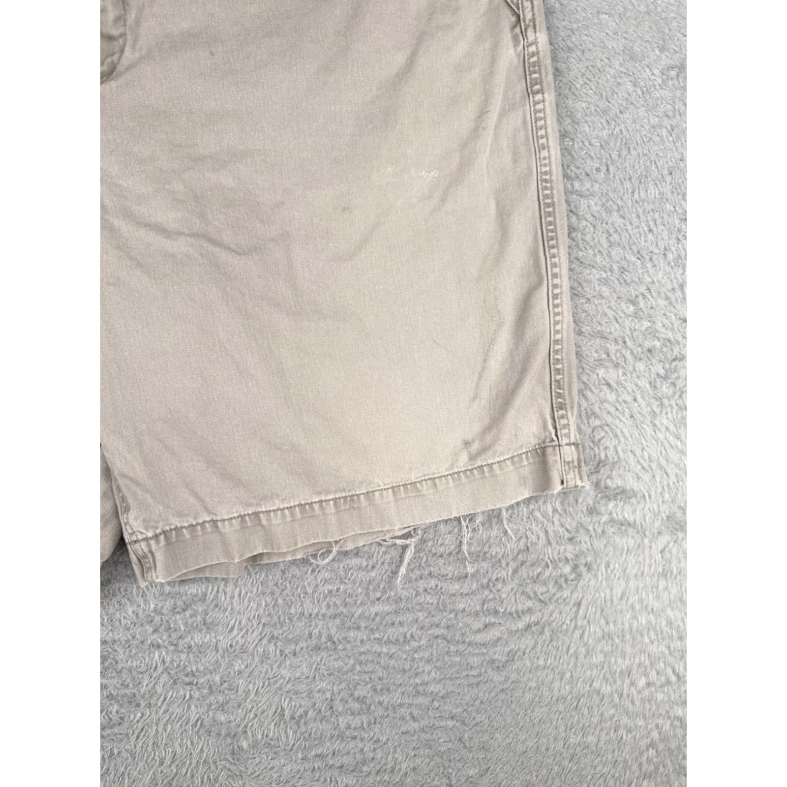Polo Ralph Lauren Polo Ralph Lauren Chino Shorts Mens 40 Gray Cotton Blend Casual Travel 9" Inseam Size US L / EU 52-54 / 3 - 2 Thumbnail