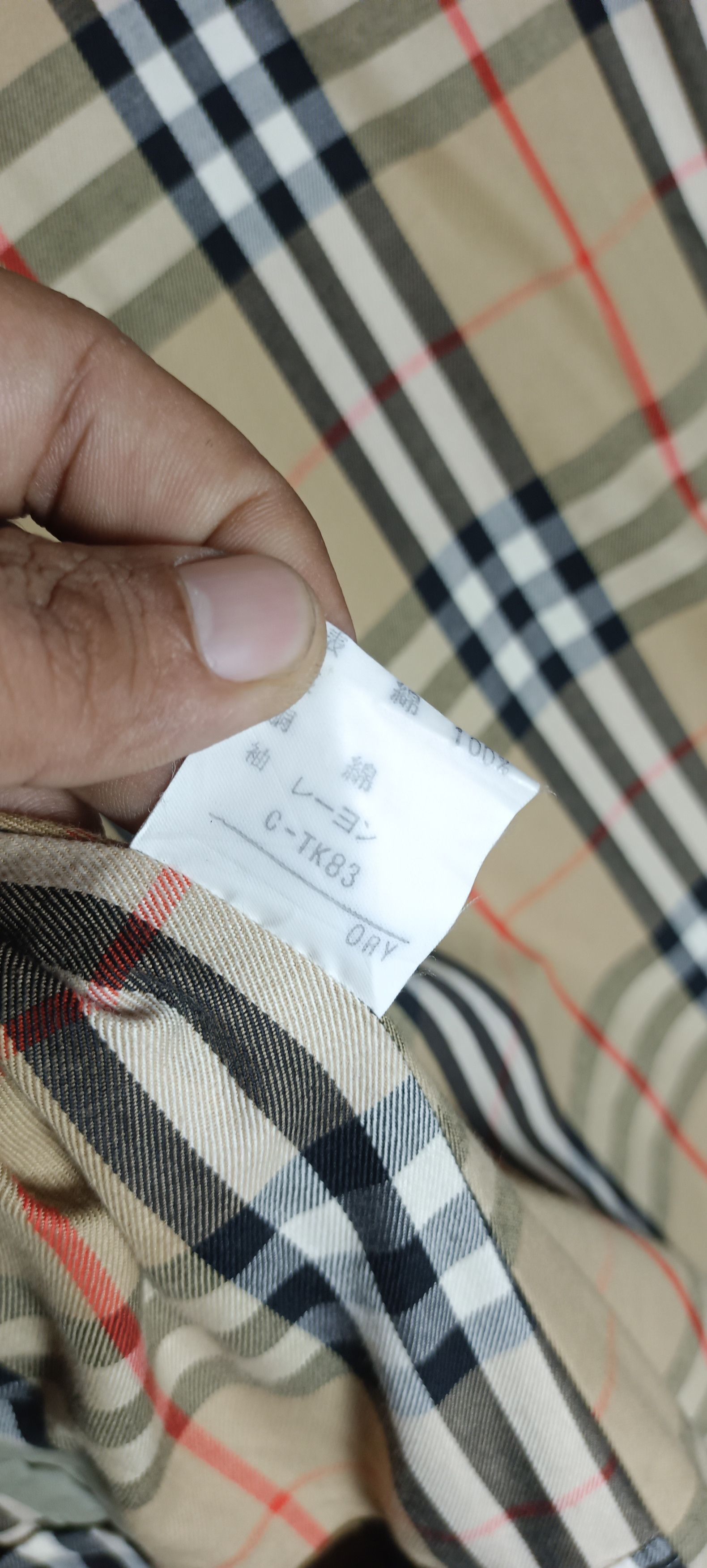 Burberry Vintage 90s 🔥Burberrys Nova Check Trench Coat Size US L / EU 52-54 / 3 - 10 Thumbnail