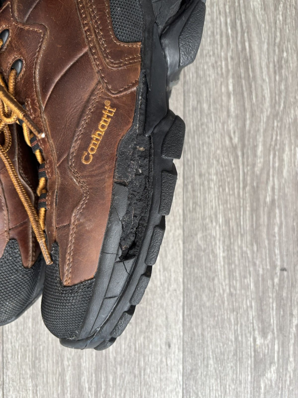 Carhartt Carhartt Shoes Steel Toe Oxford Heavy Duty Work Shoes Brown Size US 9.5 / EU 42-43 - 3 Thumbnail
