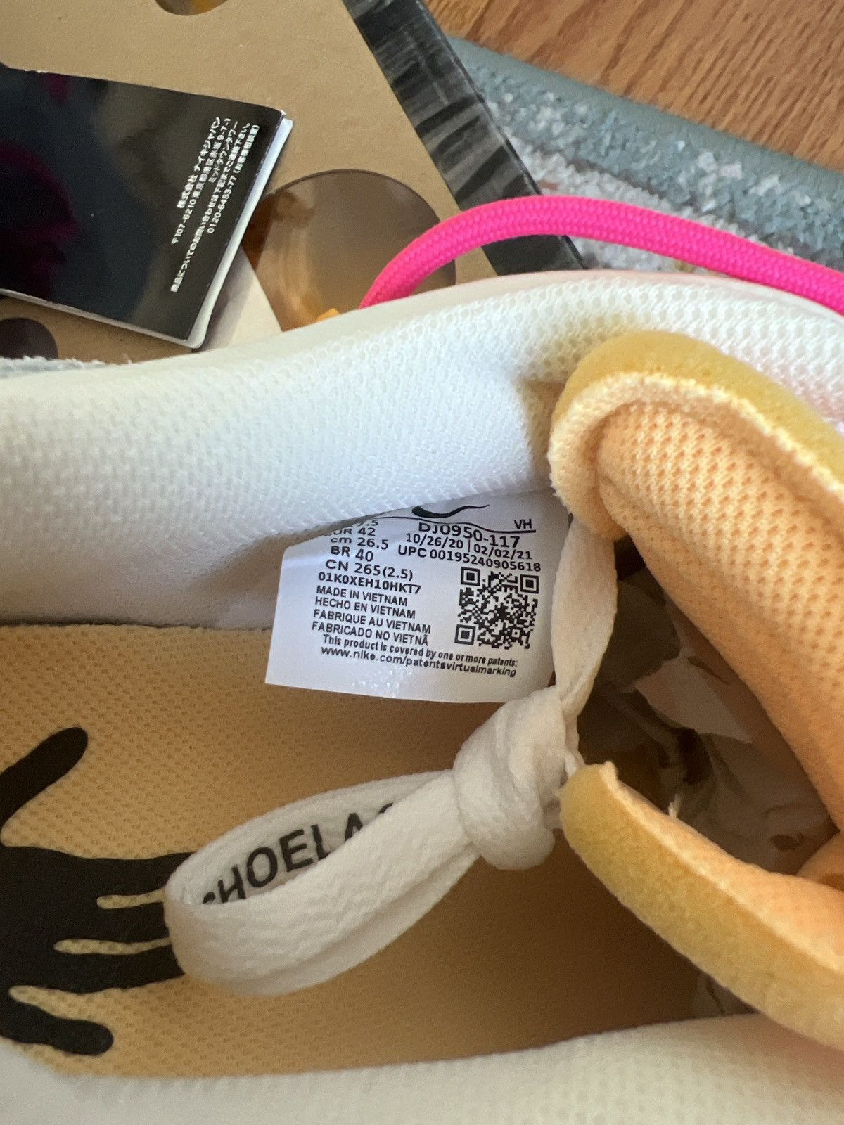 Nike × Off-White Nike Off White Dunk Low lot 17 Size US 8.5 / EU 41-42 - 4 Thumbnail