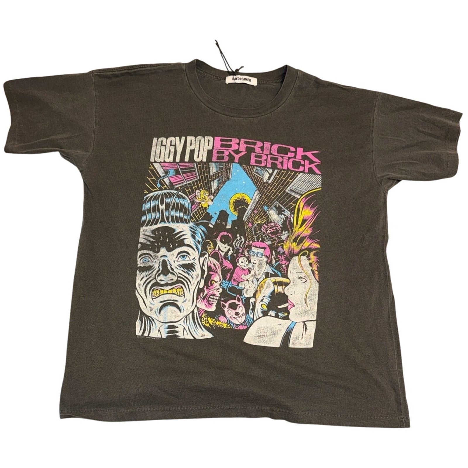 Daydreamer DAYDREAMER Iggy Pop Brick by Brick Merch Tee Size XS rare Size XS / US 0-2 / IT 36-38 - 4 Thumbnail