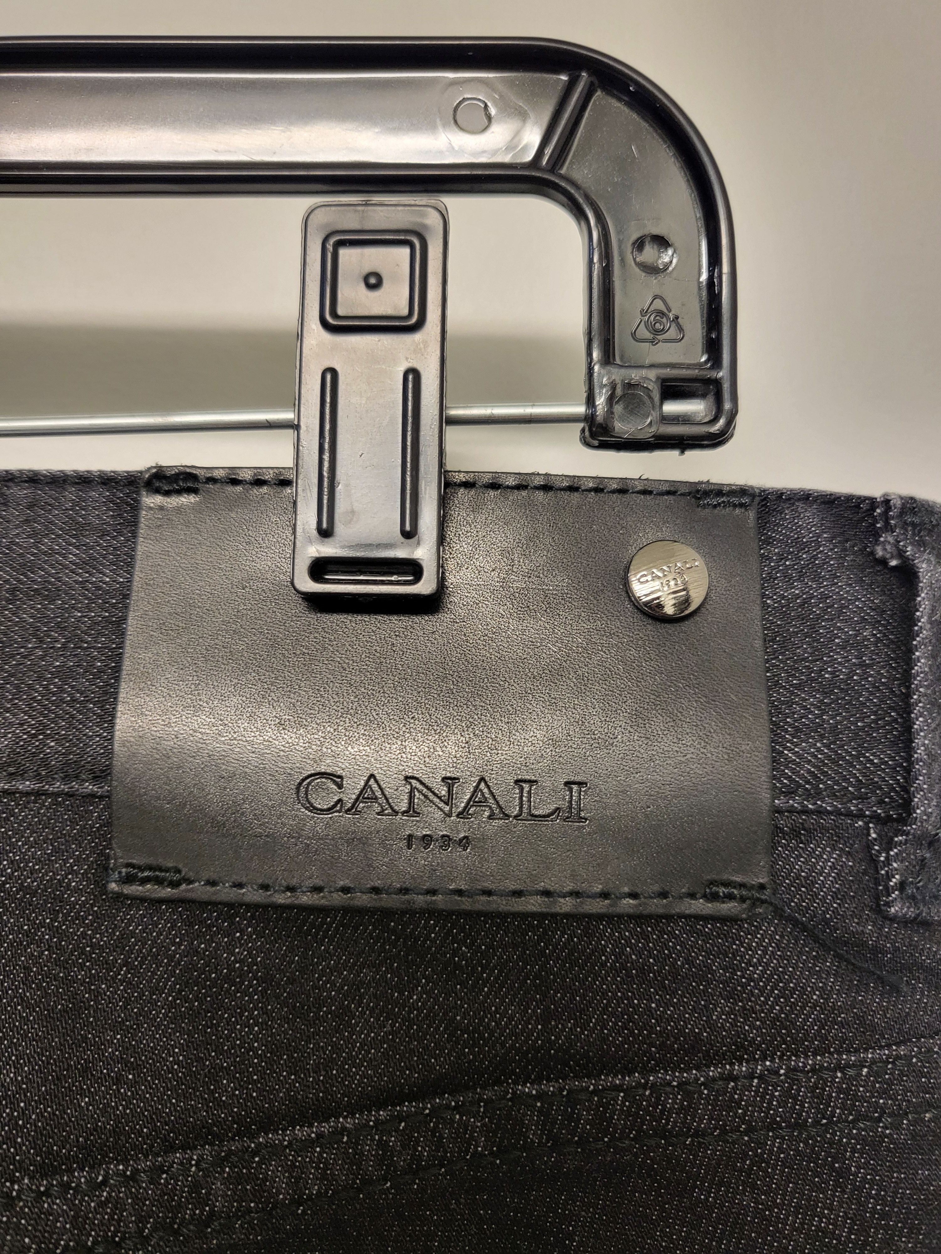 Canali Canali Slim fit jean Black Edition IT50(US 32-34) Inseam 30" Size US 34 / EU 50 - 11 Thumbnail
