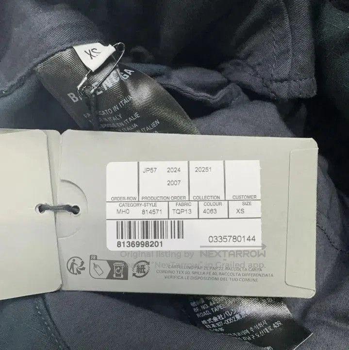 Balenciaga Balenciaga SS25 Black Cargo Pants for Men. Size US 27 - 6 Thumbnail