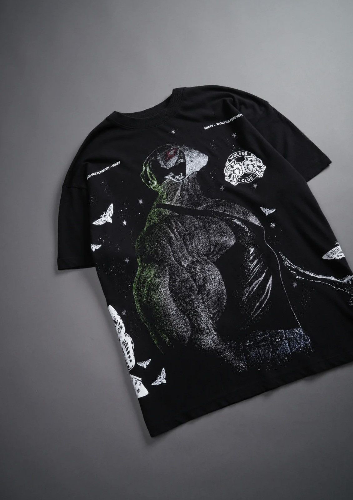 Darc Sport Darc Sport Bane "Side by Side" Oversized Tee in Black Size US L / EU 52-54 / 3 - 5 Thumbnail