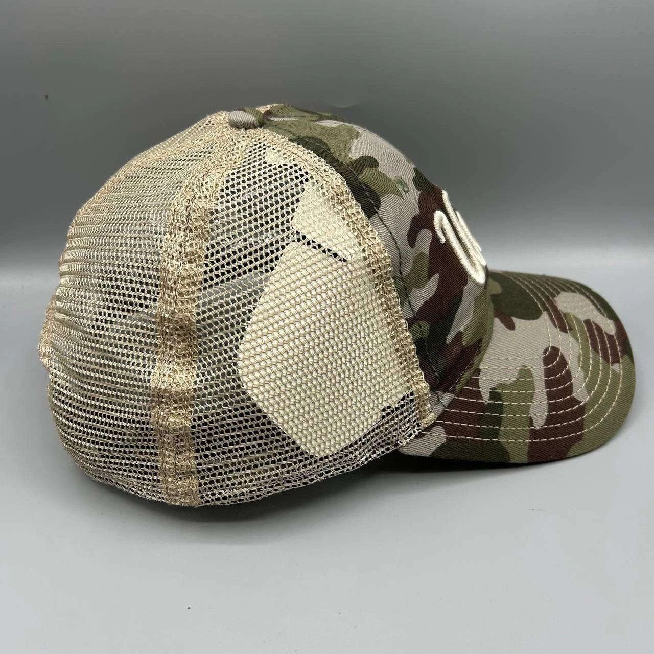 The Game Vintage UCLA Bruins Trucker Hat Men Camo NCAA Snap Back Cap Size ONE SIZE - 7 Thumbnail