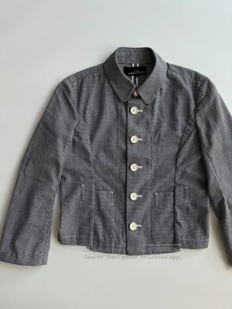 Comme des Garcons Comme des Garcons Houndstooth Shirt Jacket Size S / US 4 / IT 40 - 1 Thumbnail