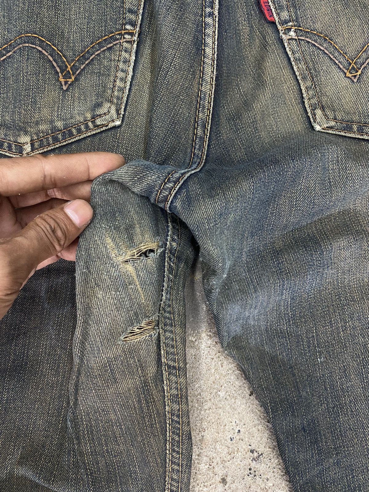 Edwin × Japanese Brand × Vintage Edwin 503 blue jeans wash japanese brand Size US 30 / EU 46 - 13 Thumbnail