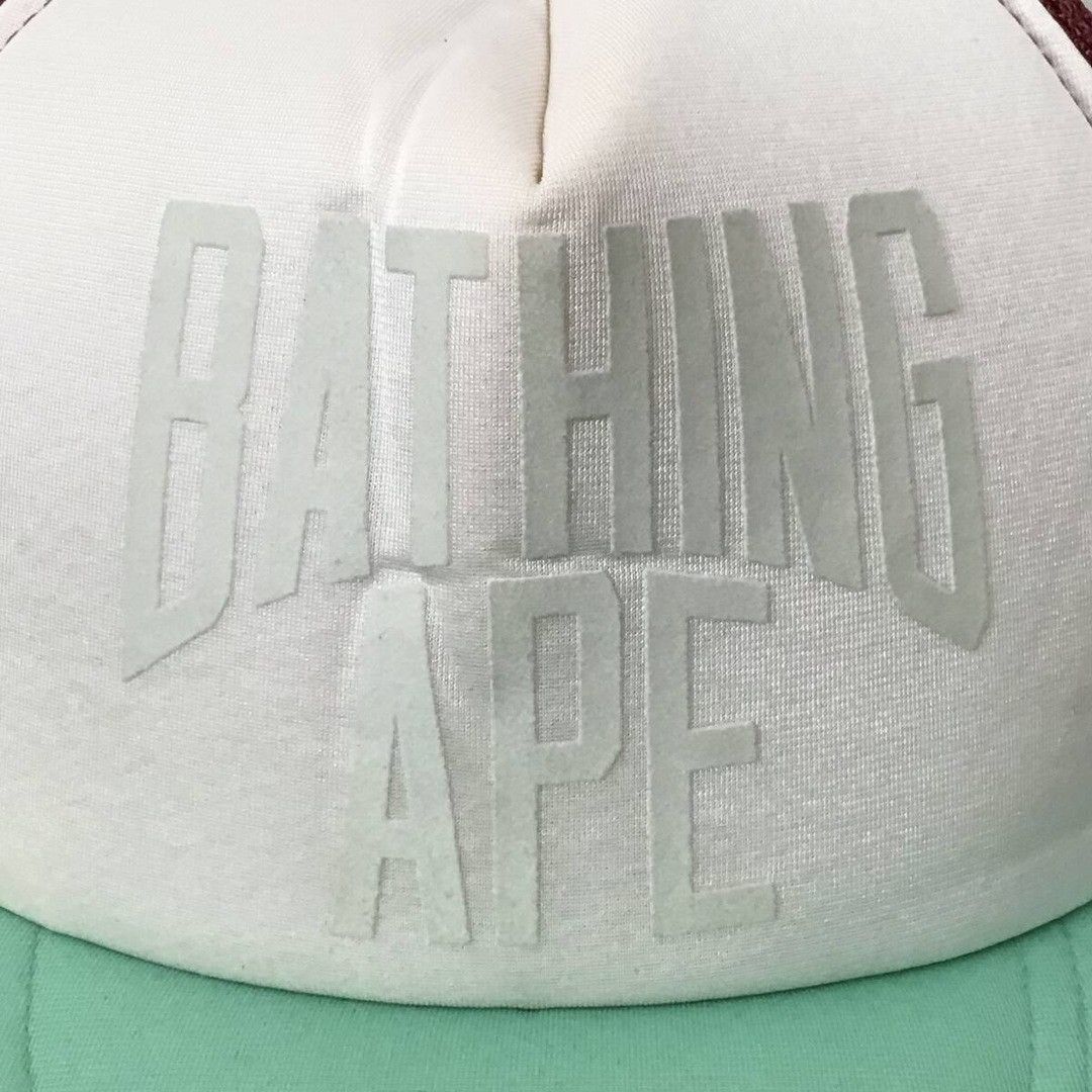 Bape × Nigo 🔥Sendai limited🔥 BAPE NYC LOGO Tracker Hat Cap APE NIGO Size ONE SIZE - 2 Thumbnail