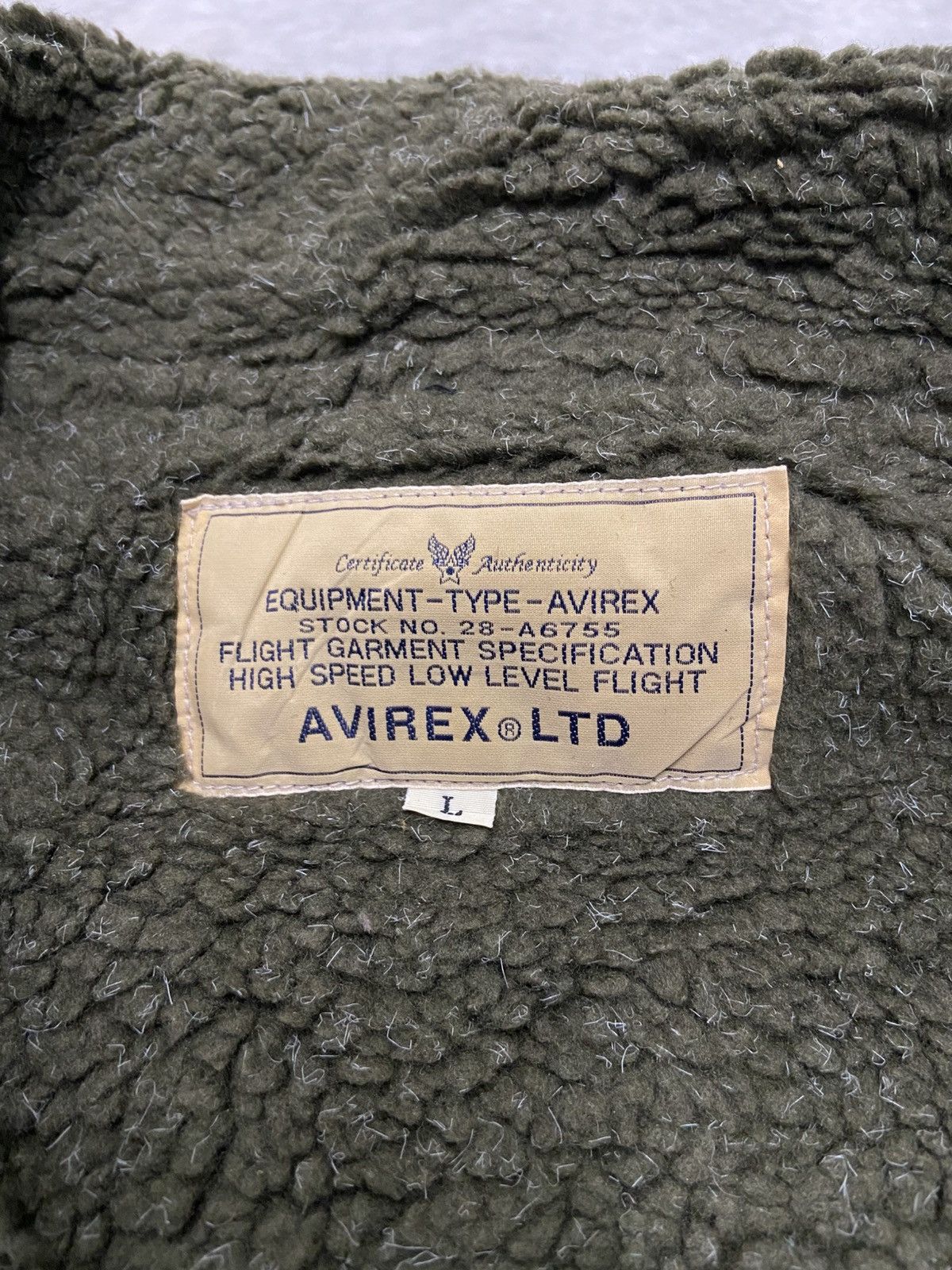 Avirex Vintage Avirex Shearling Aviator jacket Size US L / EU 52-54 / 3 - 7 Thumbnail