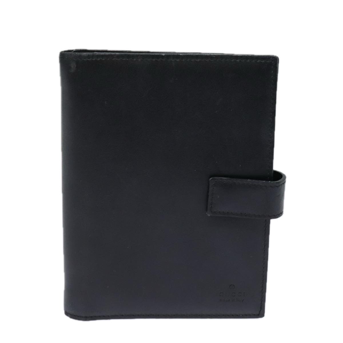 Gucci Couverture Agenda Black Leather Wallet (Pre-Owned) Size ONE SIZE - 1 Thumbnail