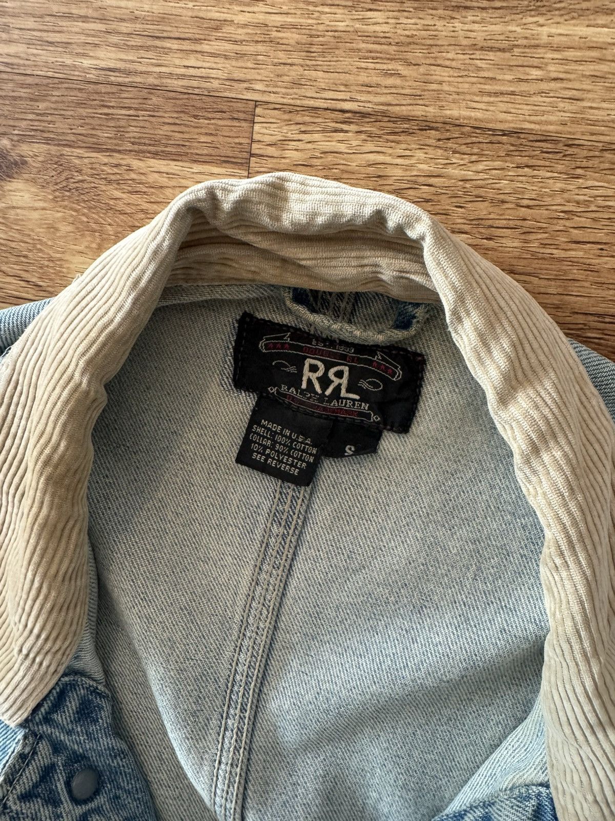 RRL Ralph Lauren RRL Ralph Lauren 90s Denim Trucker Jacket Size US S / EU 44-46 / 1 - 4 Thumbnail