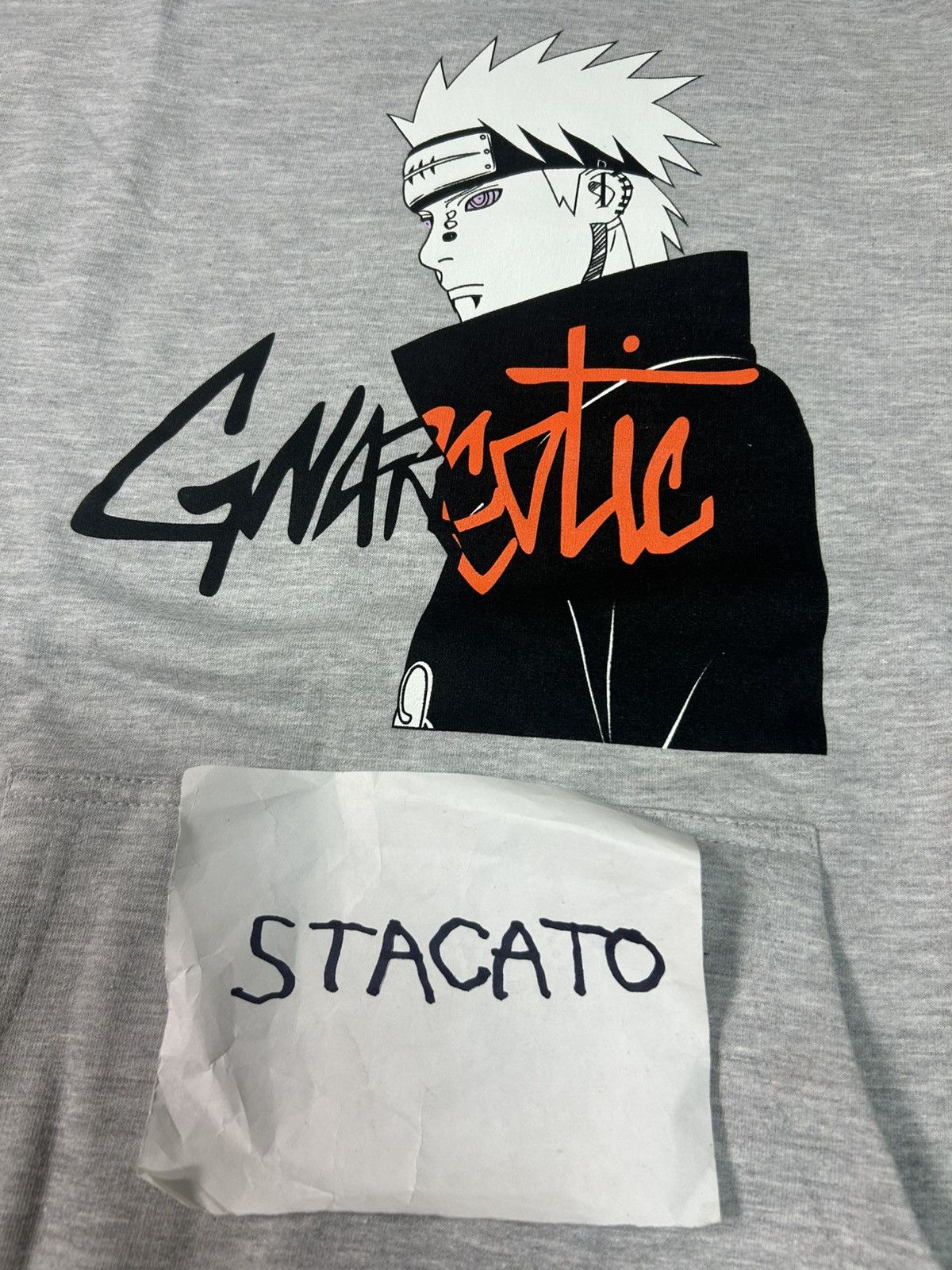 Gnarcotic × Rap Tees Gnarcotic Naruto Pain Hoodie Grey Size US S / EU 44-46 / 1 - 5 Thumbnail
